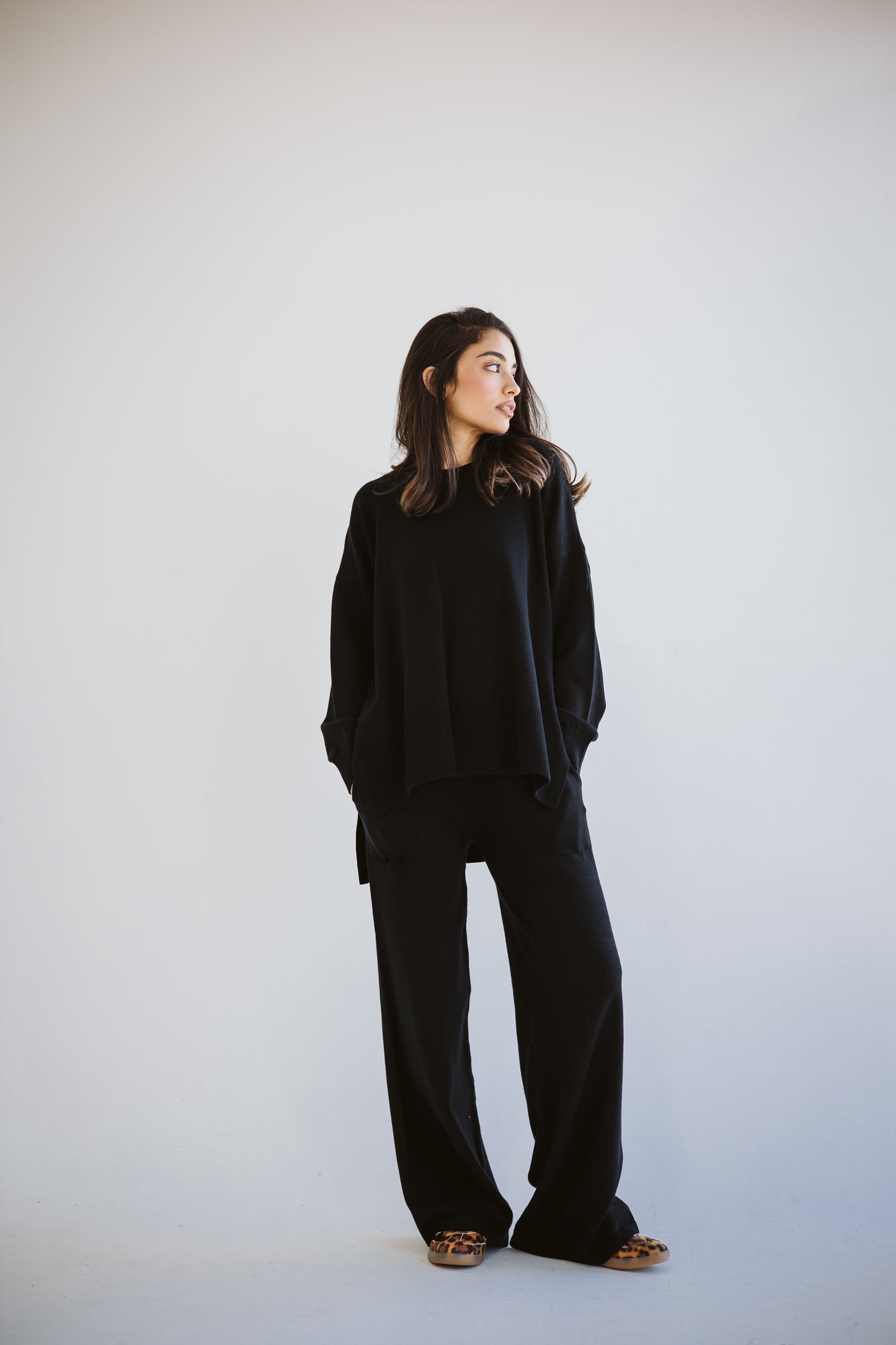The Knit Set in Black