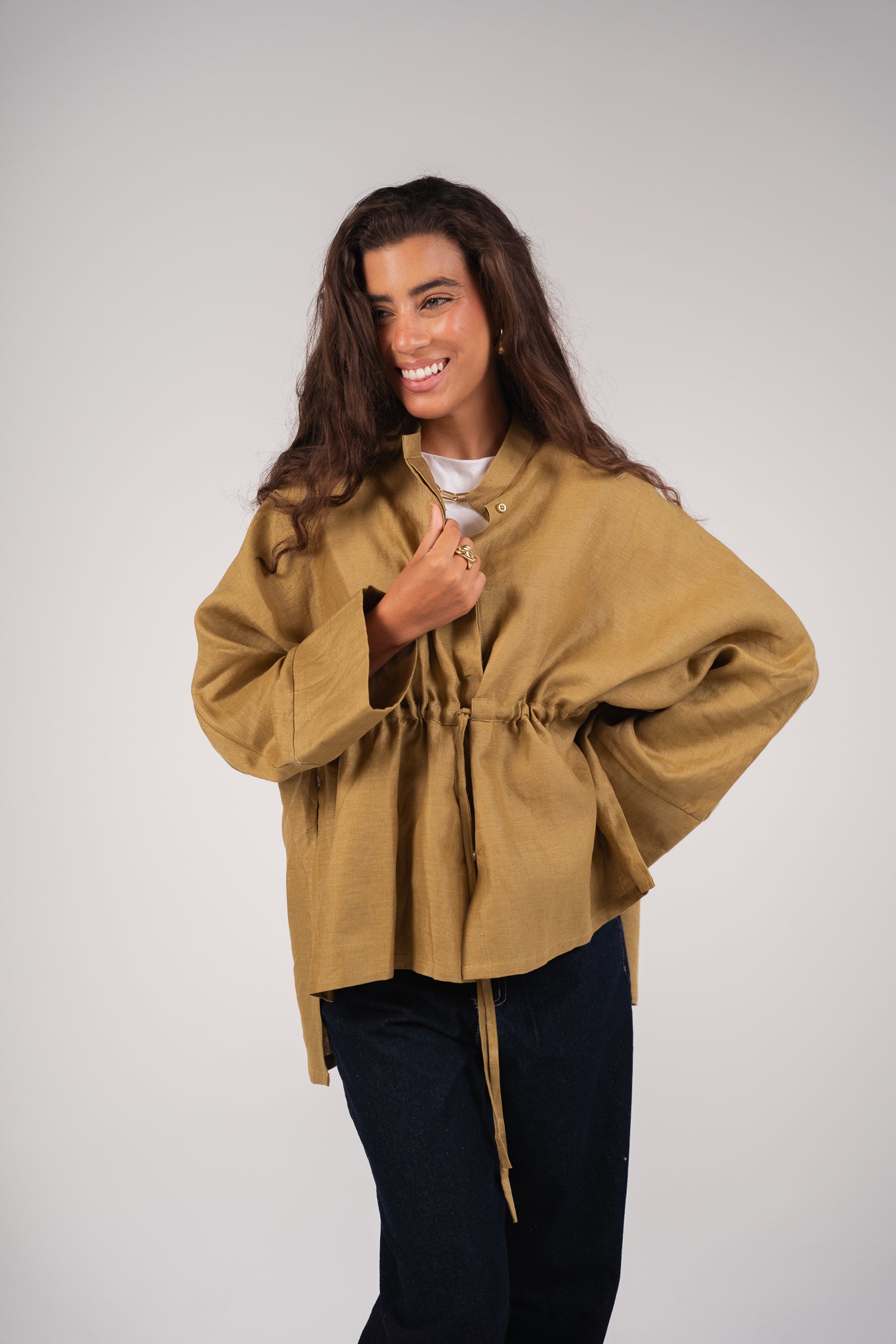 Sun-Kissed Blouse in Lime