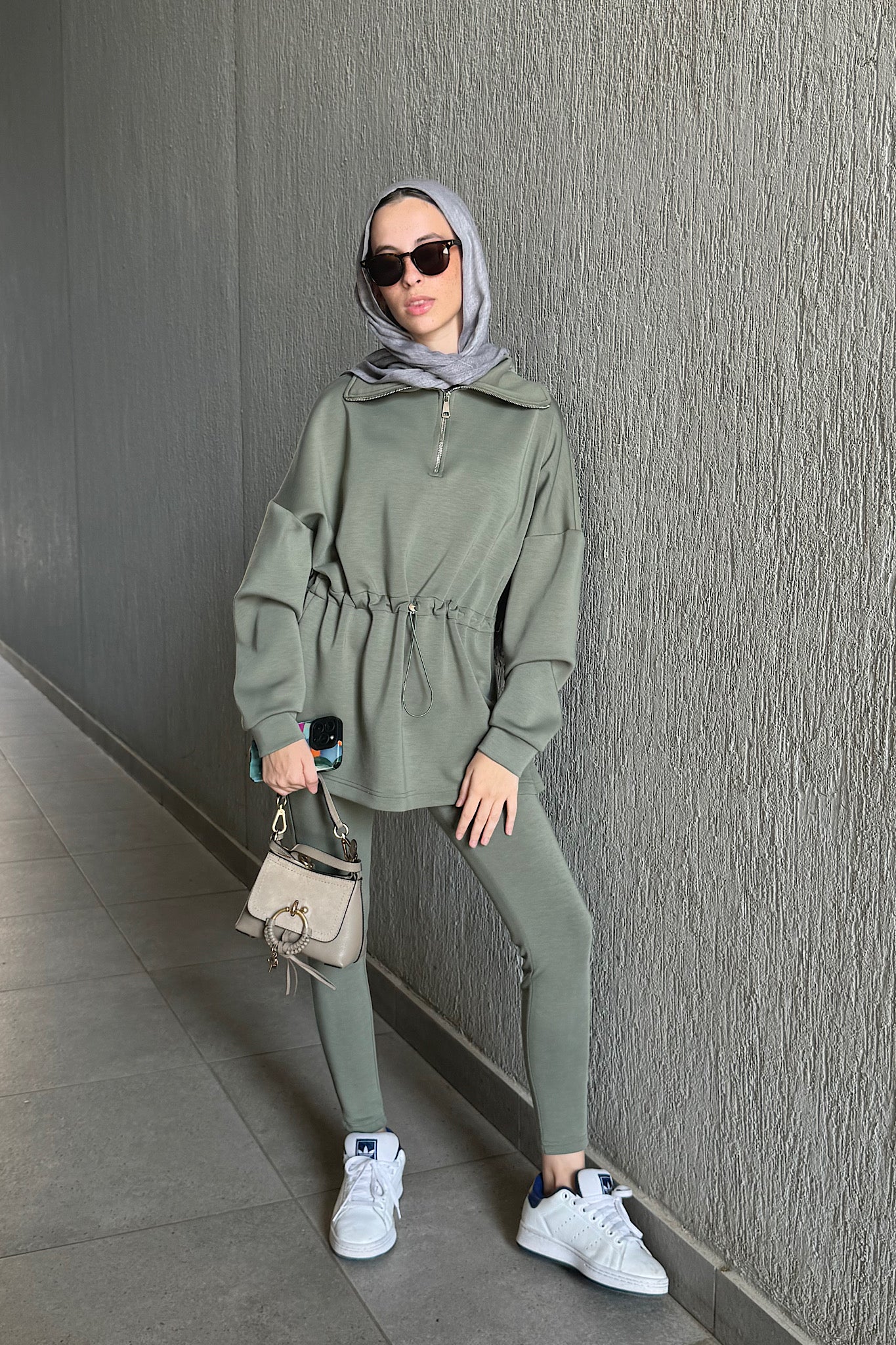The Leisure Set in Olive