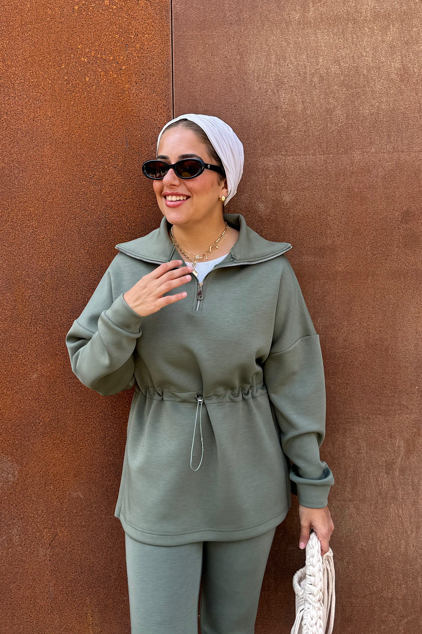 The Leisure Set in Olive