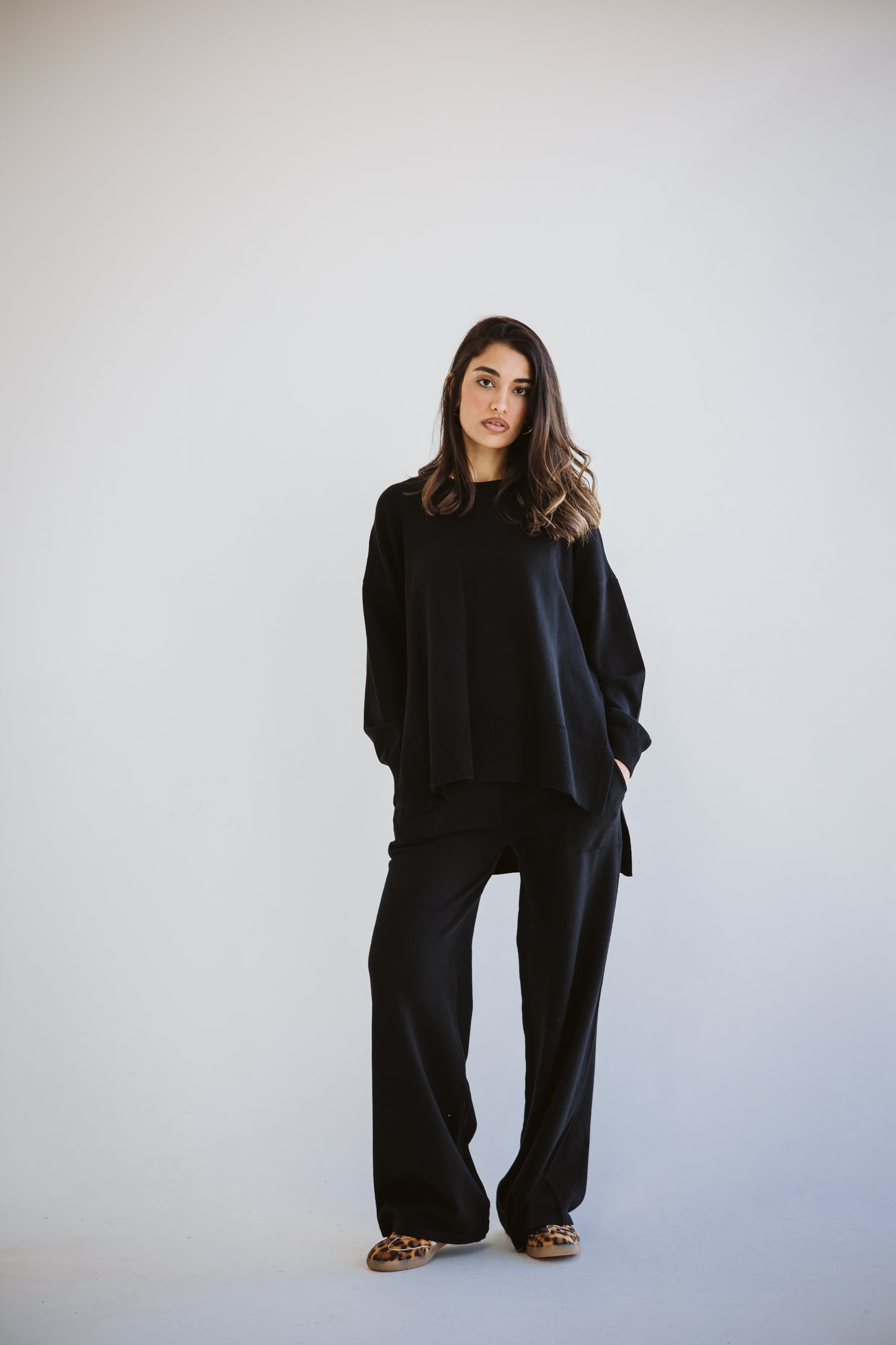 The Knit Set in Black