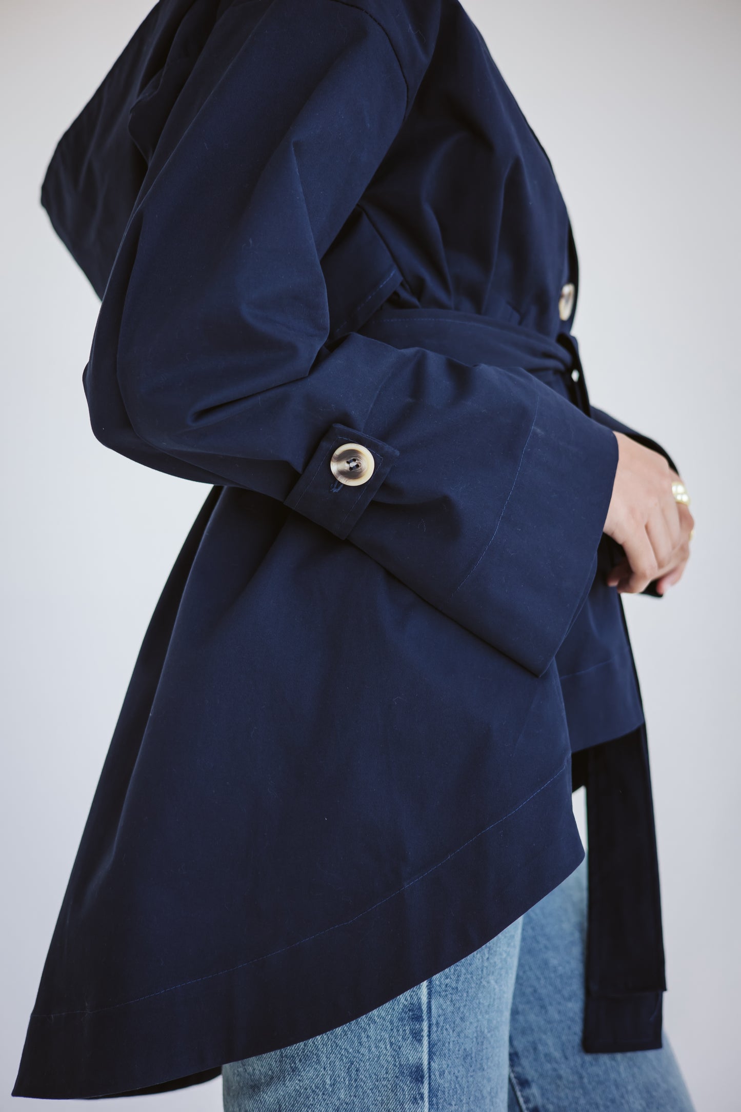 Luca jacket in Navy