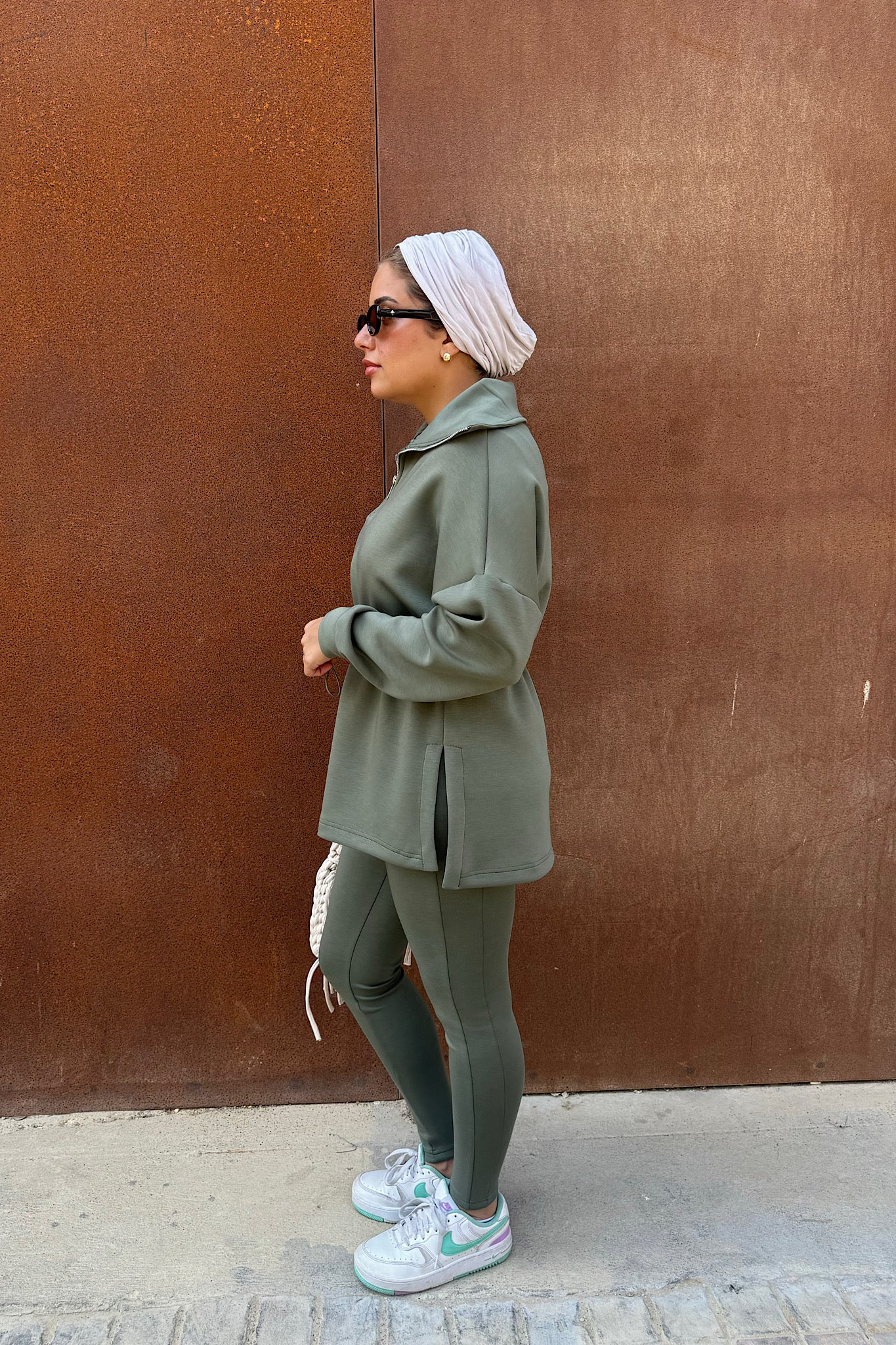 The Leisure Set in Olive