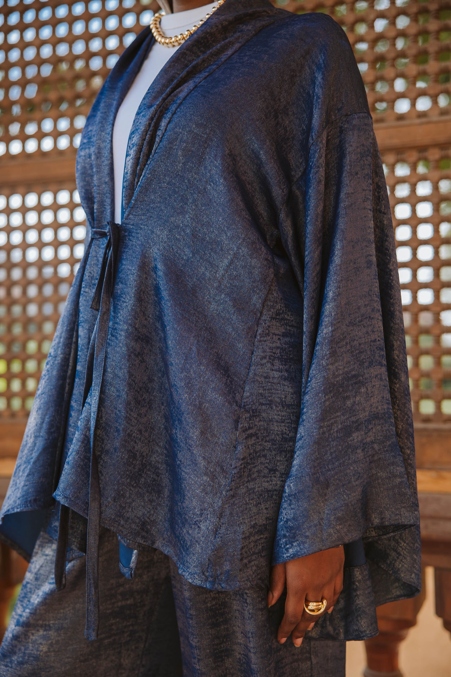 Stand out set in Navy blue