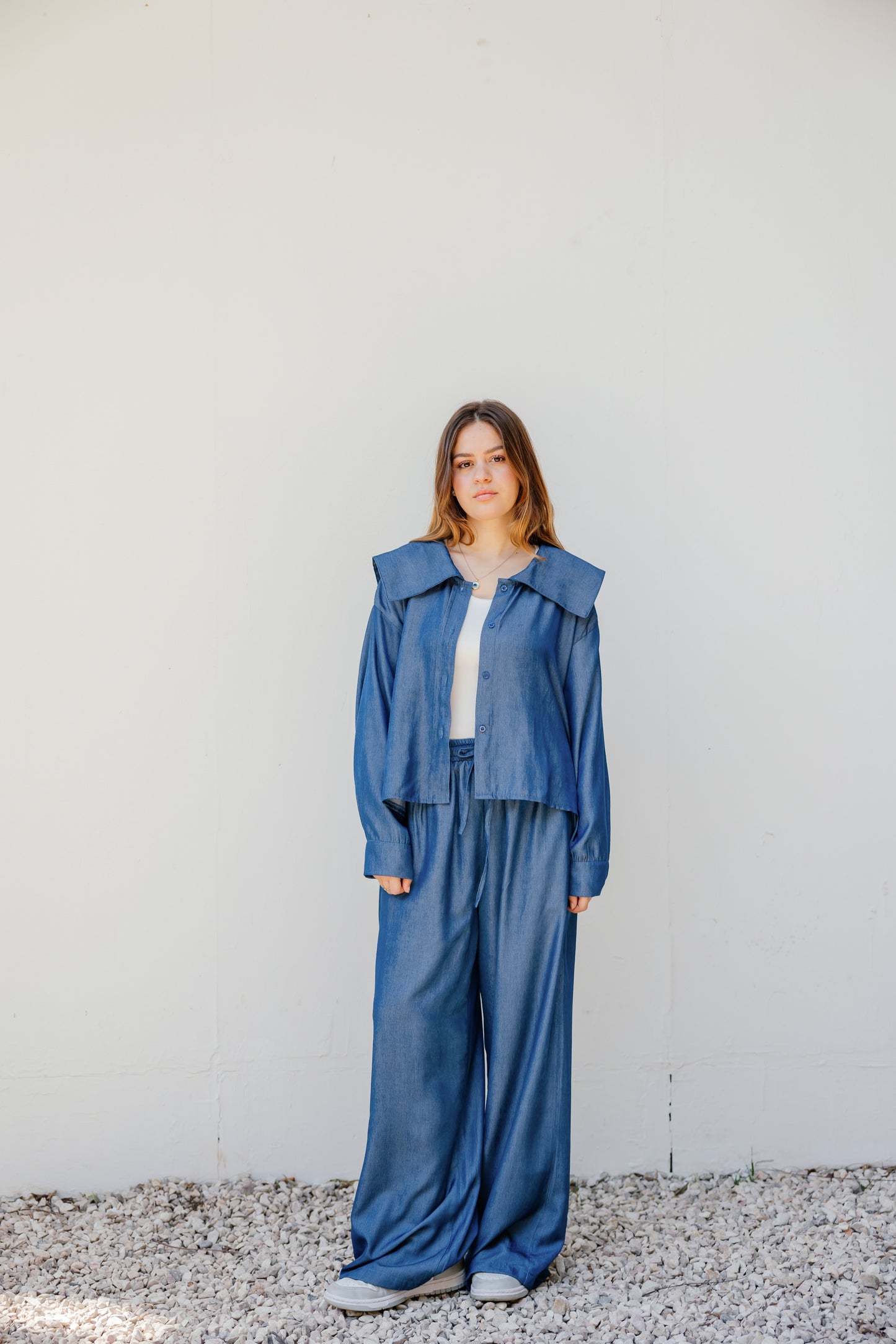 Denim set- Dark shade
