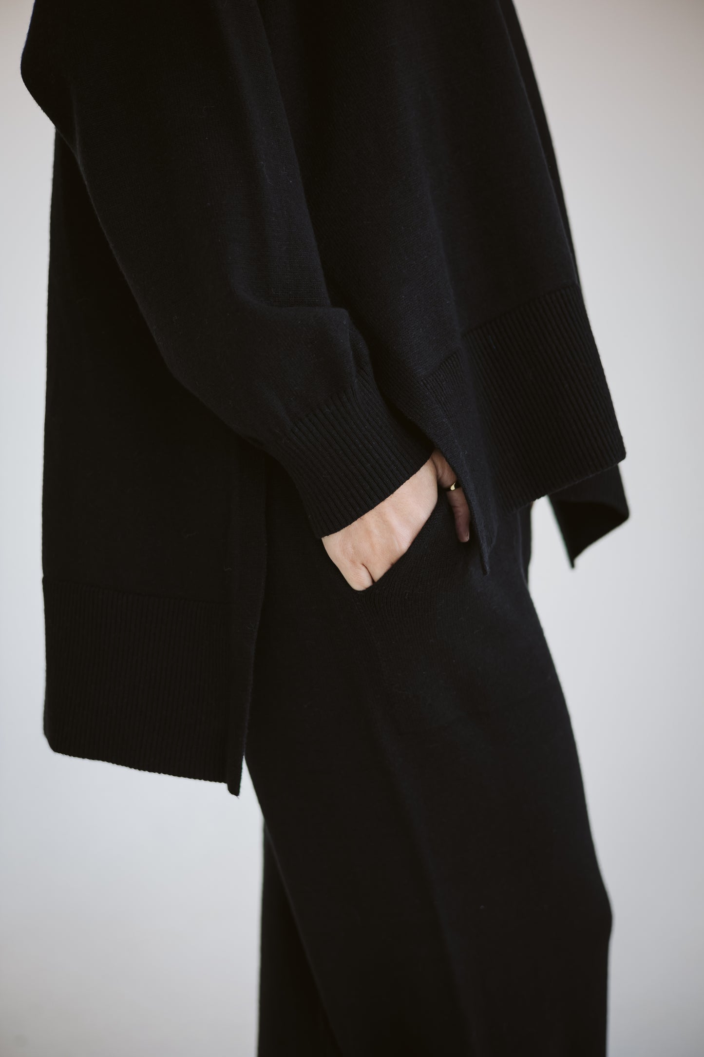 The Knit Set in Black