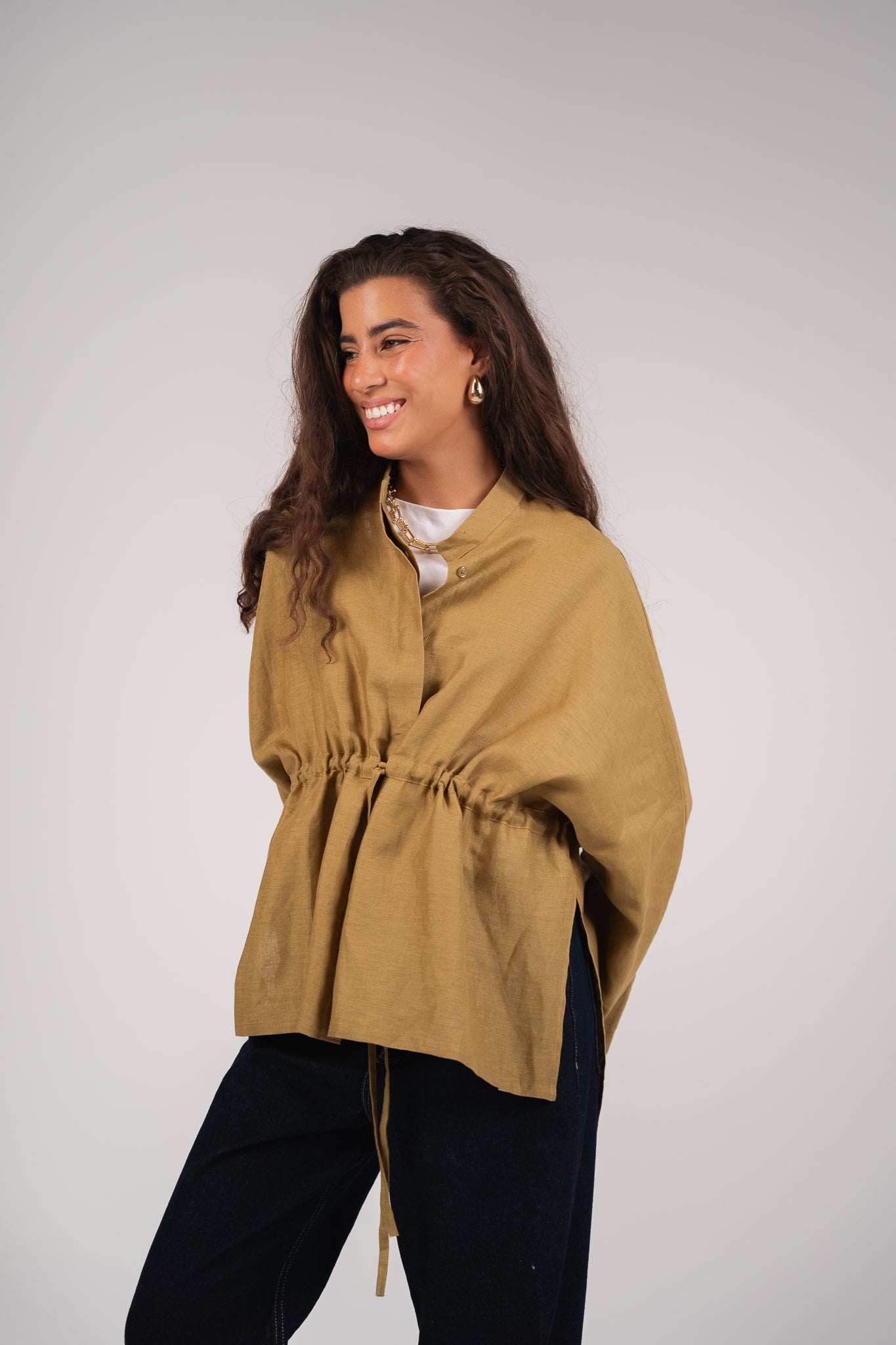 Sun-Kissed Blouse in Lime
