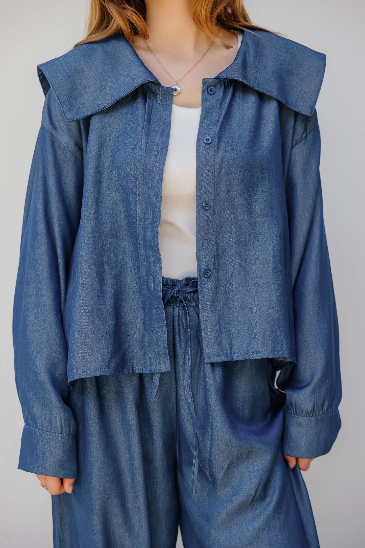 Denim set- Dark shade