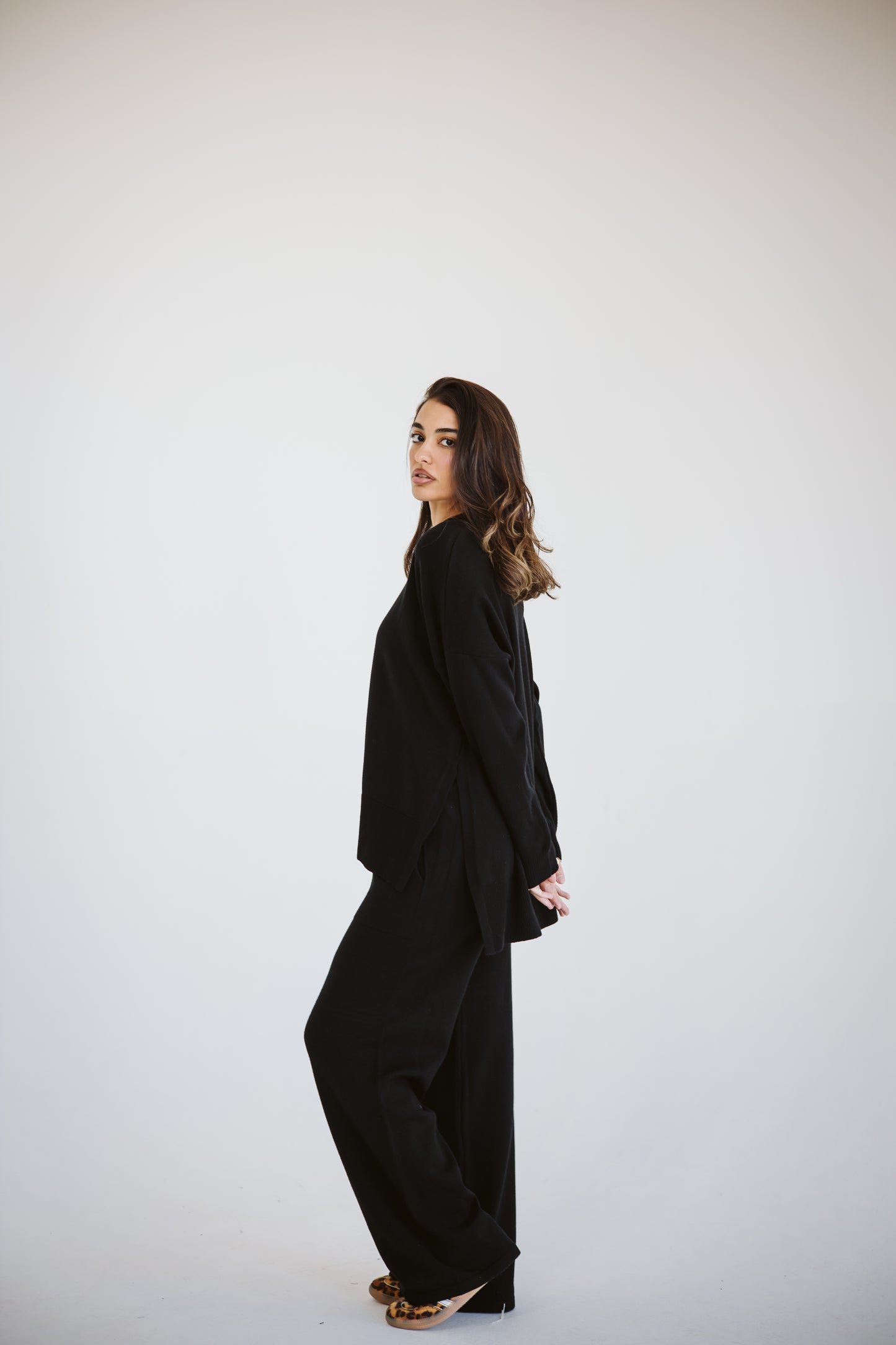 The Knit Set in Black