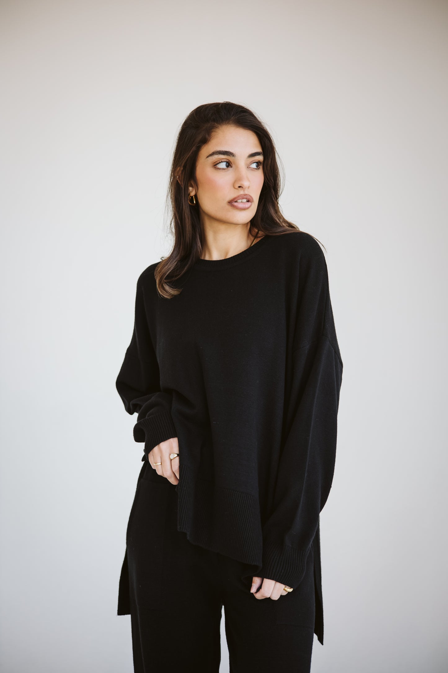 The Knit Set in Black