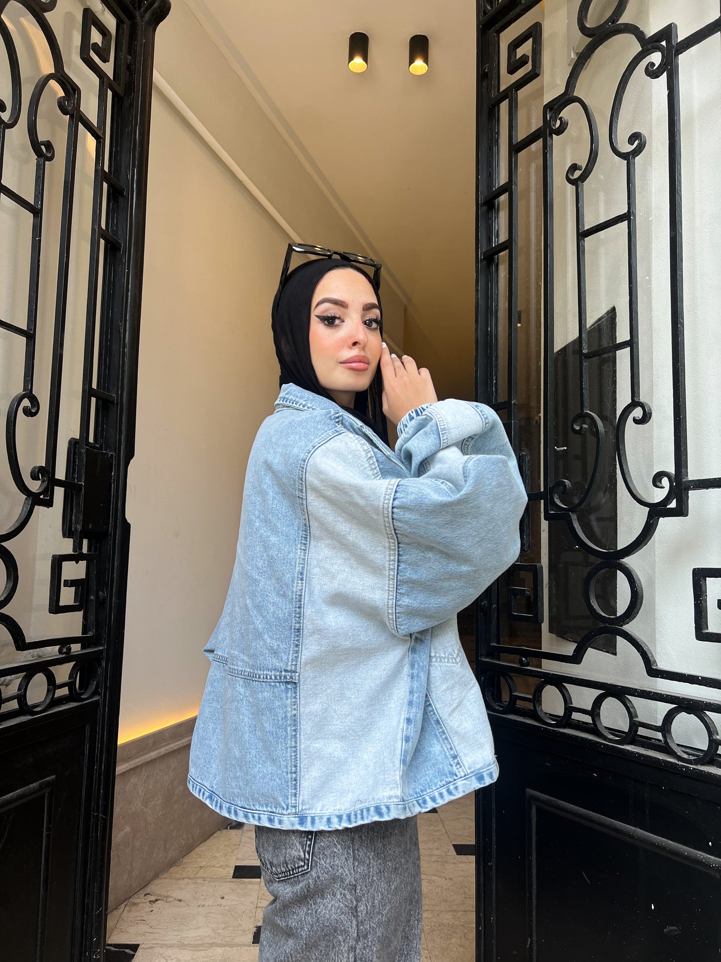 Multicolor Denim jacket
