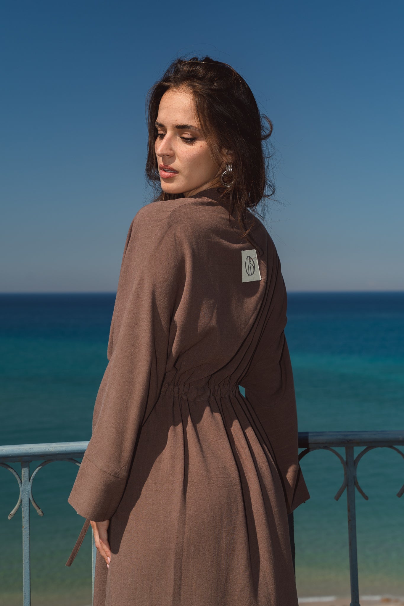 Daisy Dress in Brown