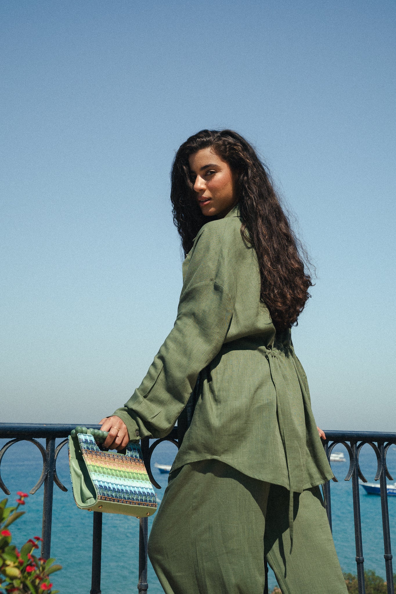 The Muse set in Olive