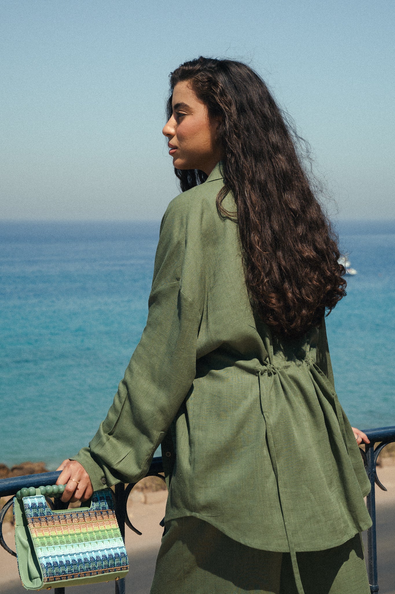 The Muse set in Olive
