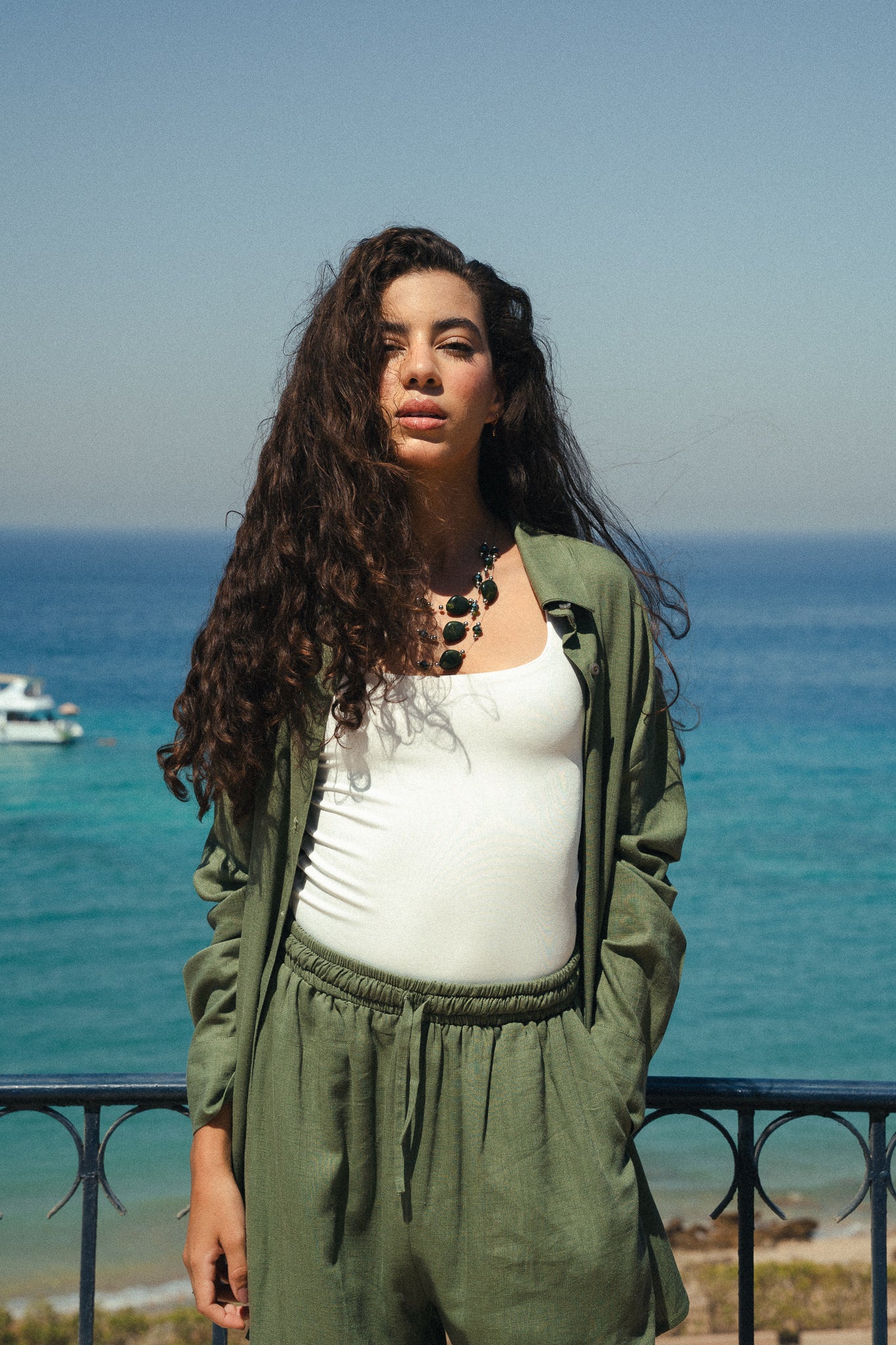 The Muse set in Olive