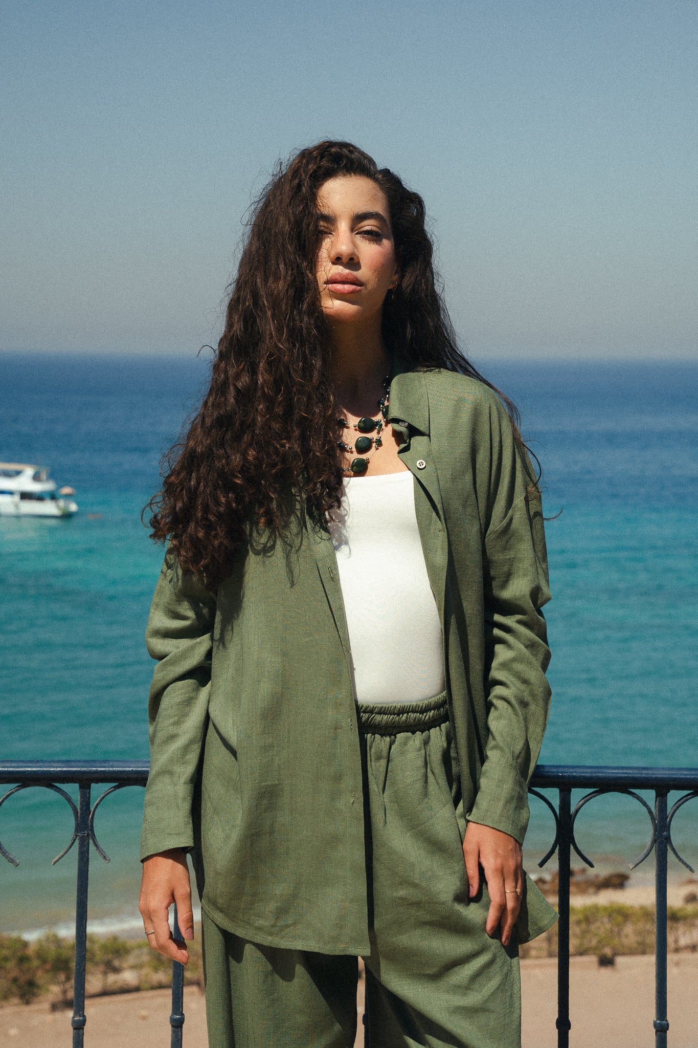 The Muse set in Olive