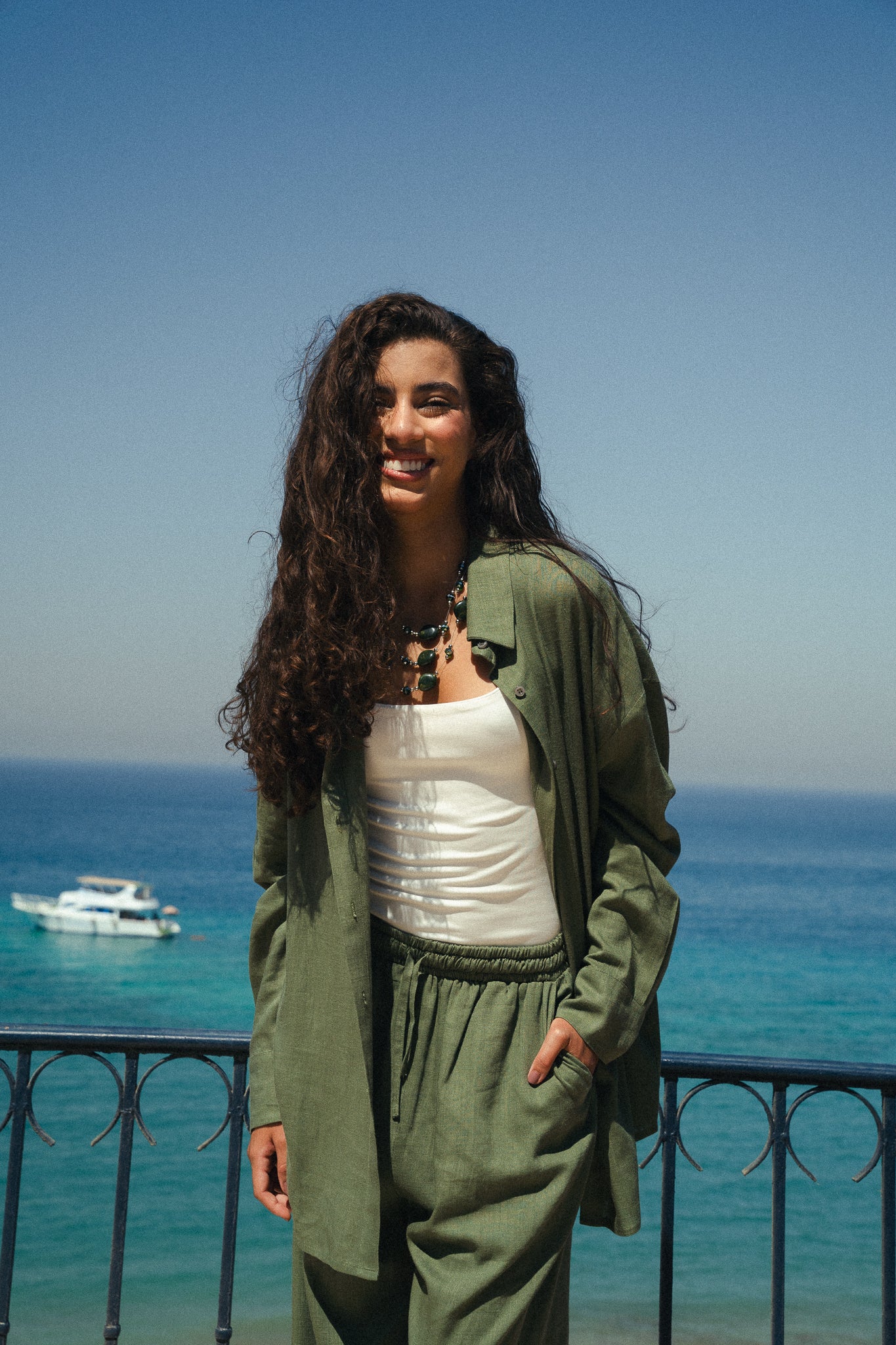 The Muse set in Olive