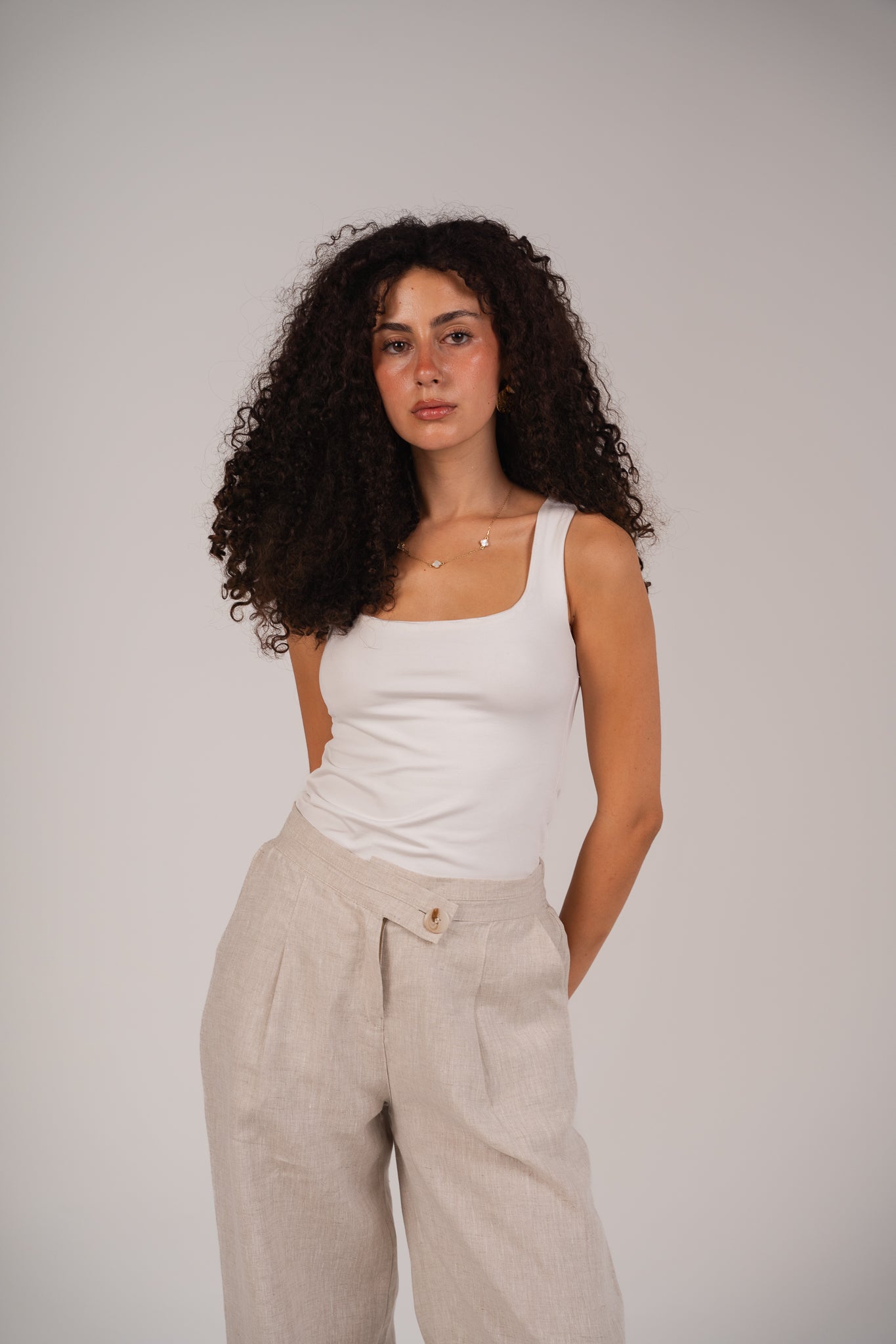 The Not So Formal Pants in Beige