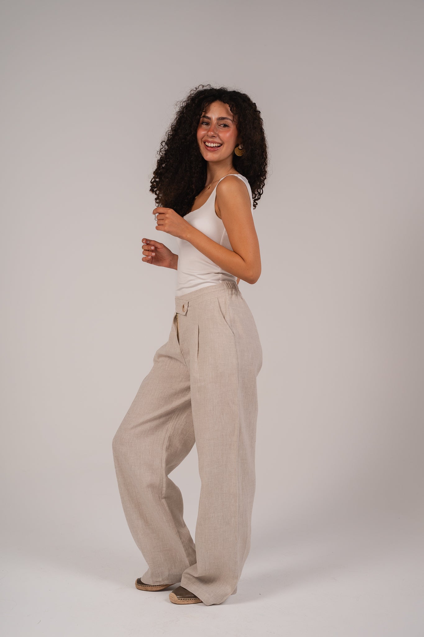 The Not So Formal Pants in Beige