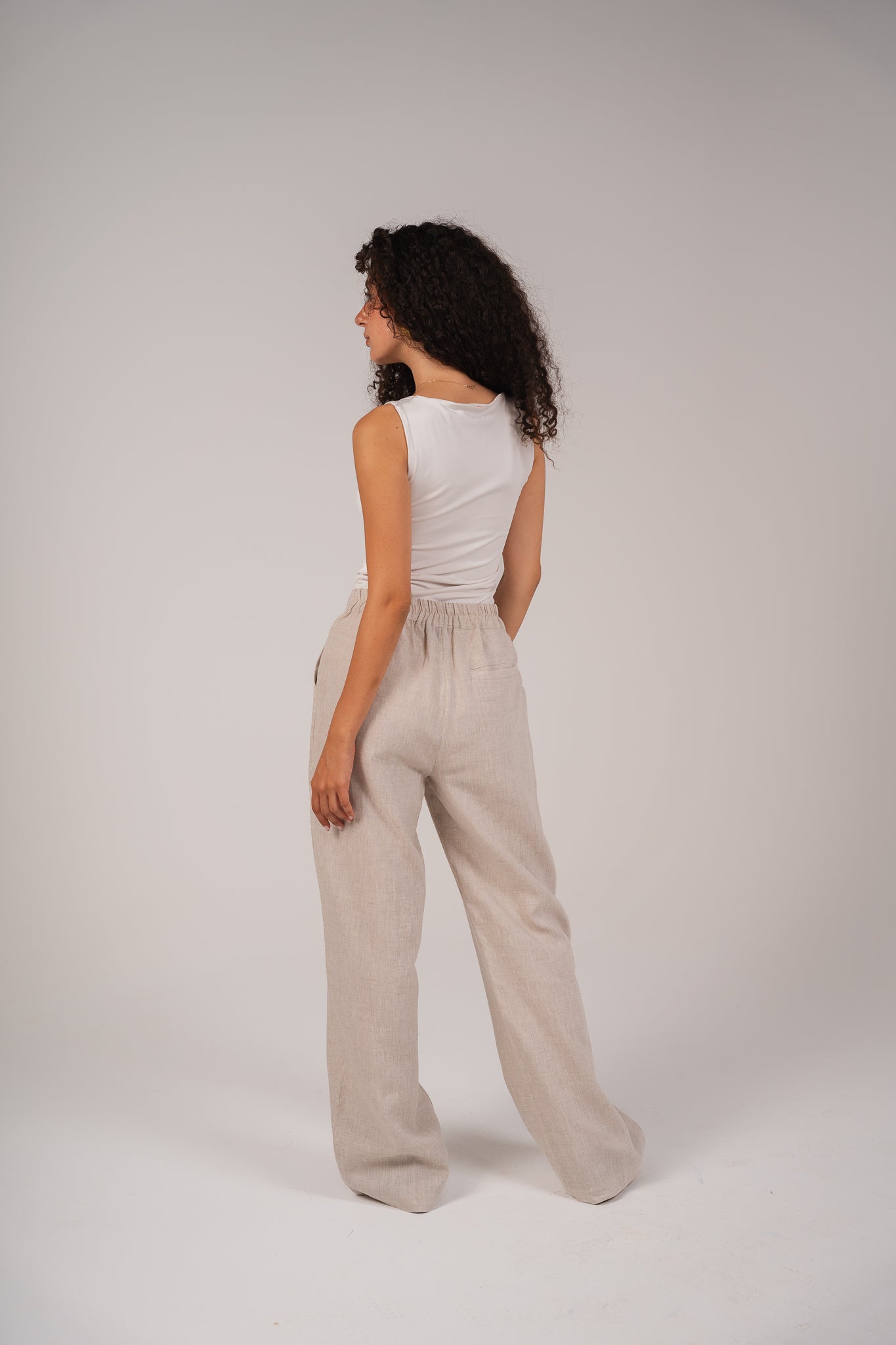 The Not So Formal Pants in Beige