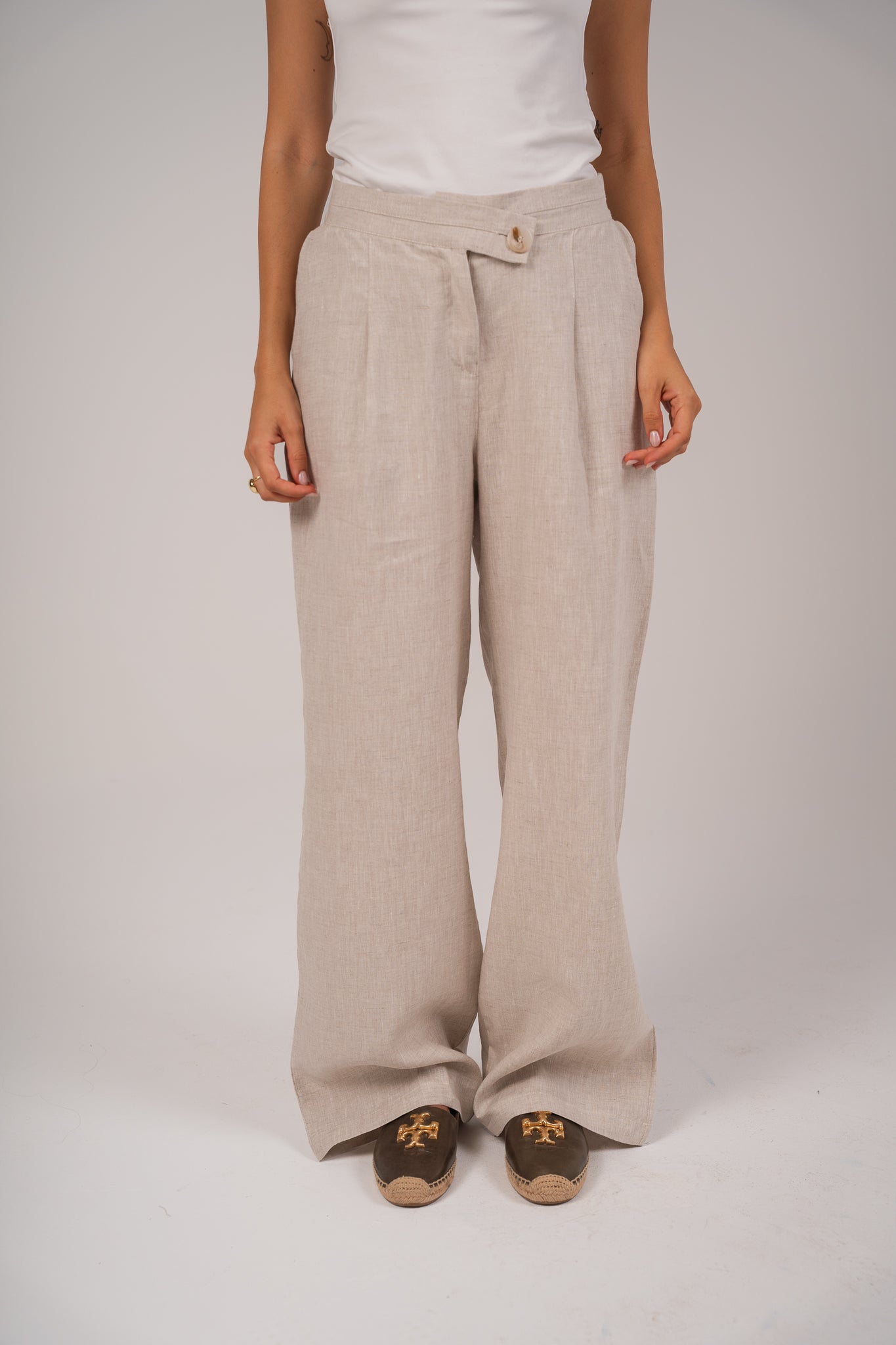 The Not So Formal Pants in Beige