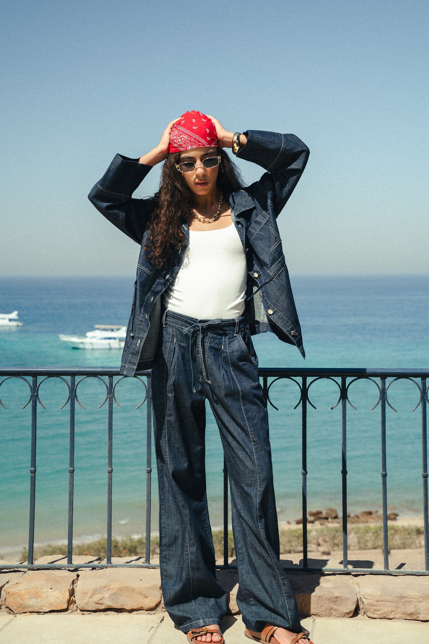 The Amalfi Denim Set