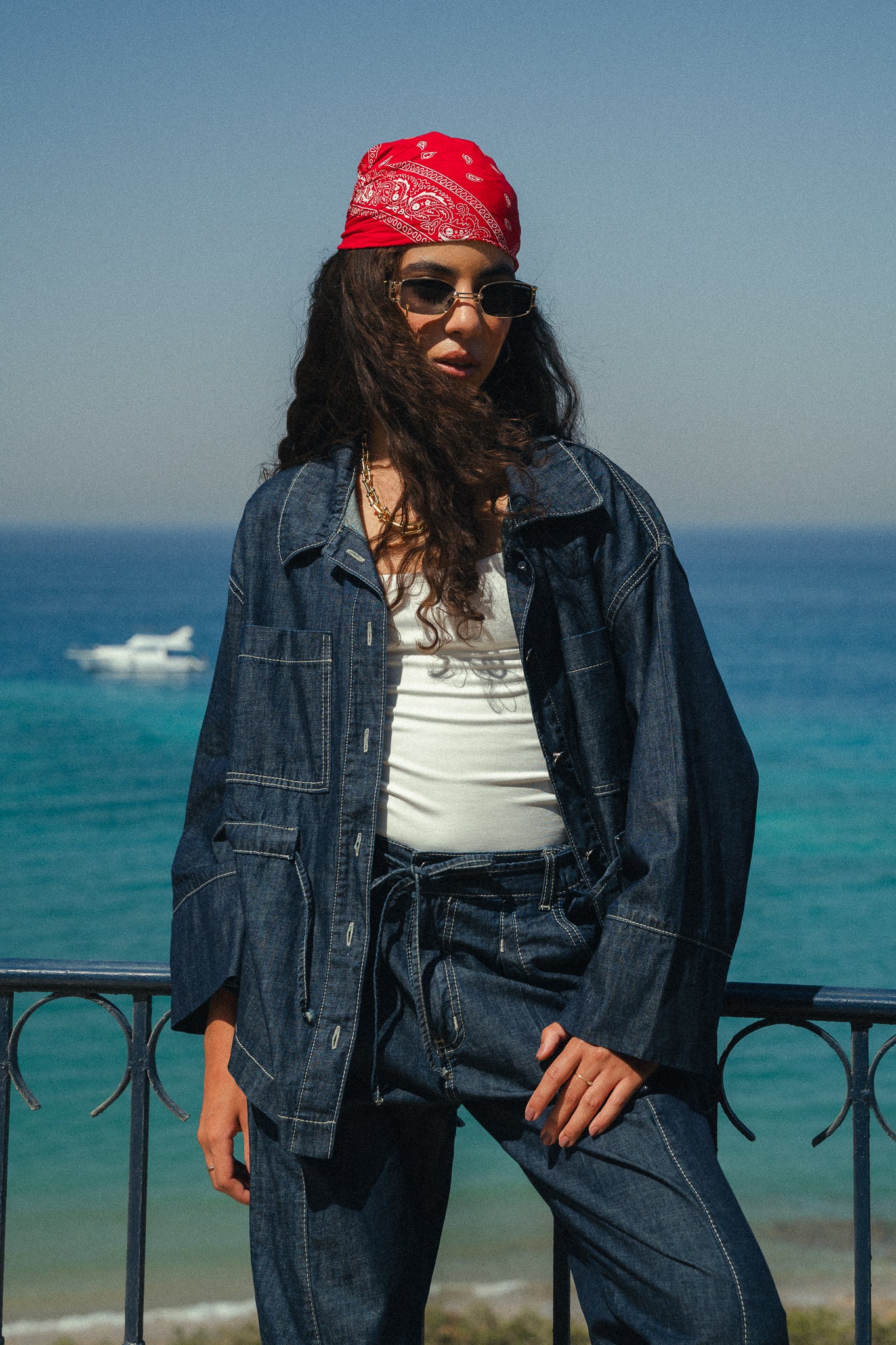 The Amalfi Denim Set