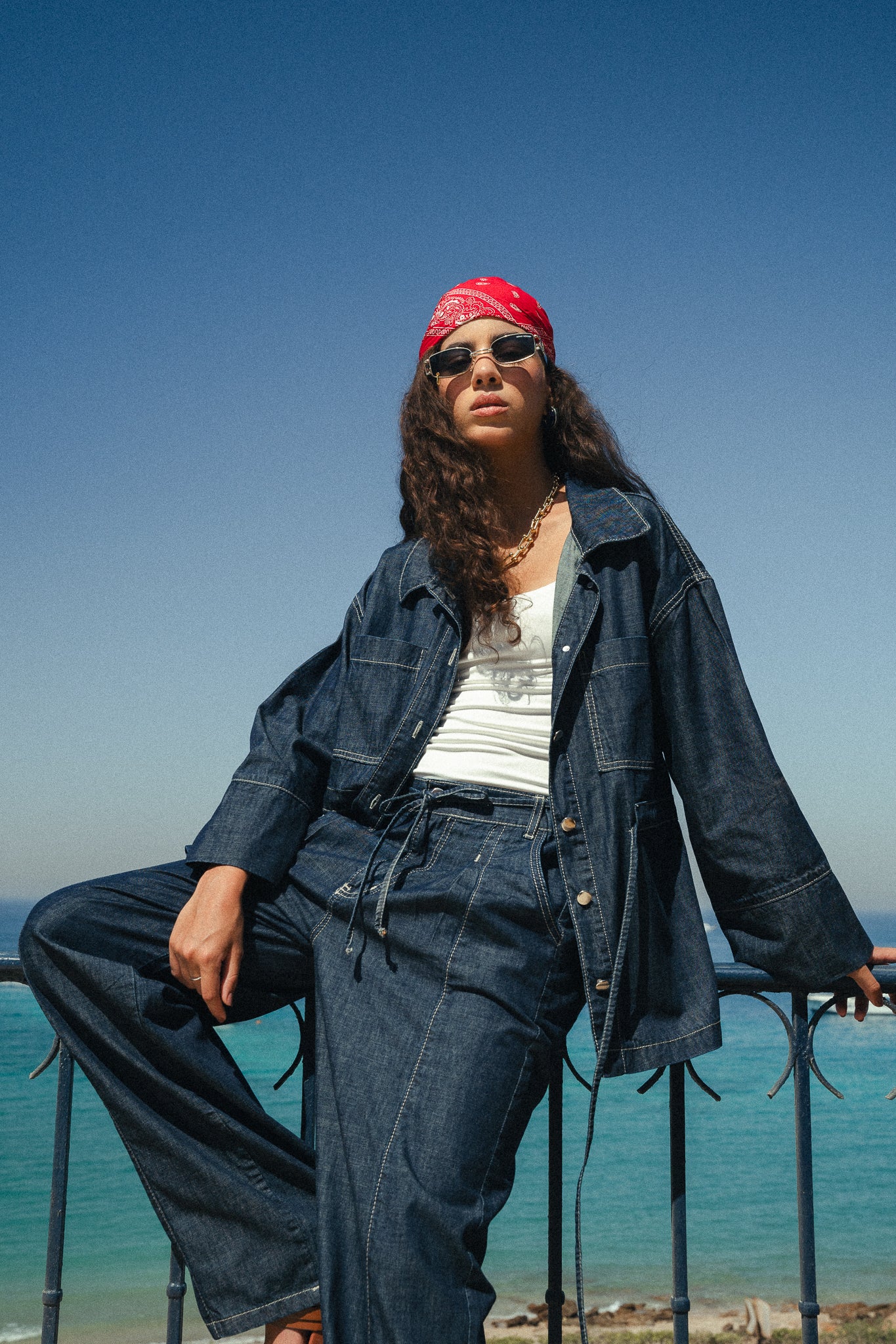 The Amalfi Denim Set