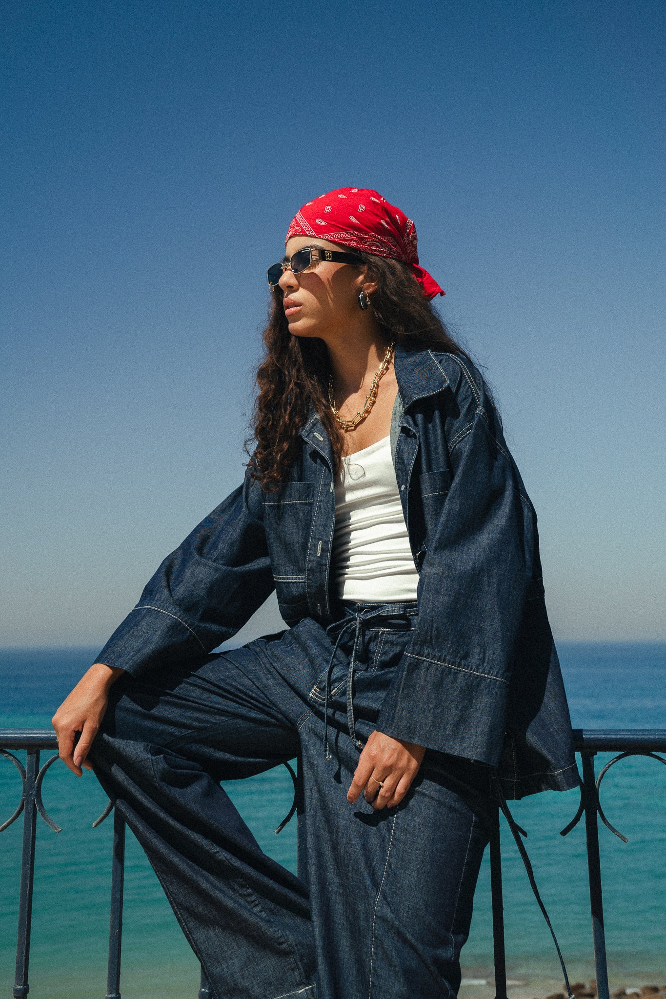 The Amalfi Denim Set