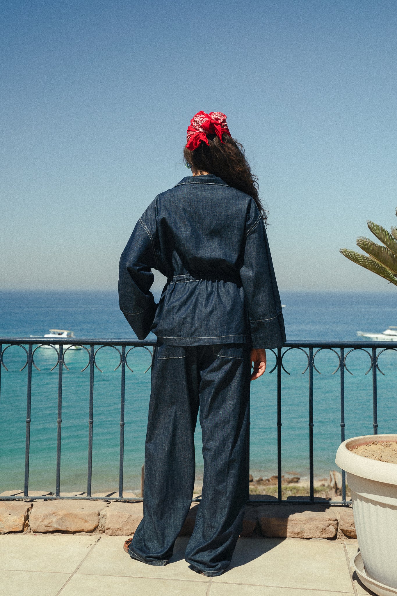 The Amalfi Denim Set