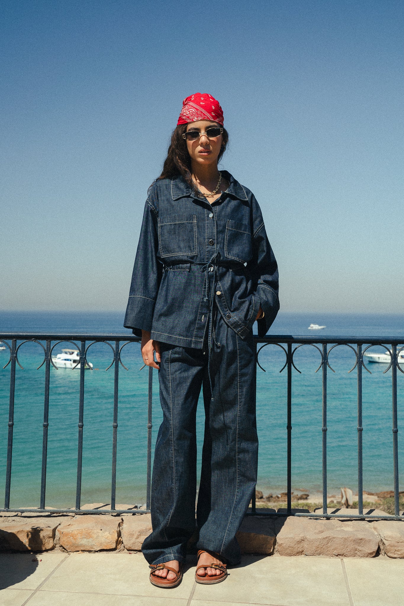 The Amalfi Denim Set