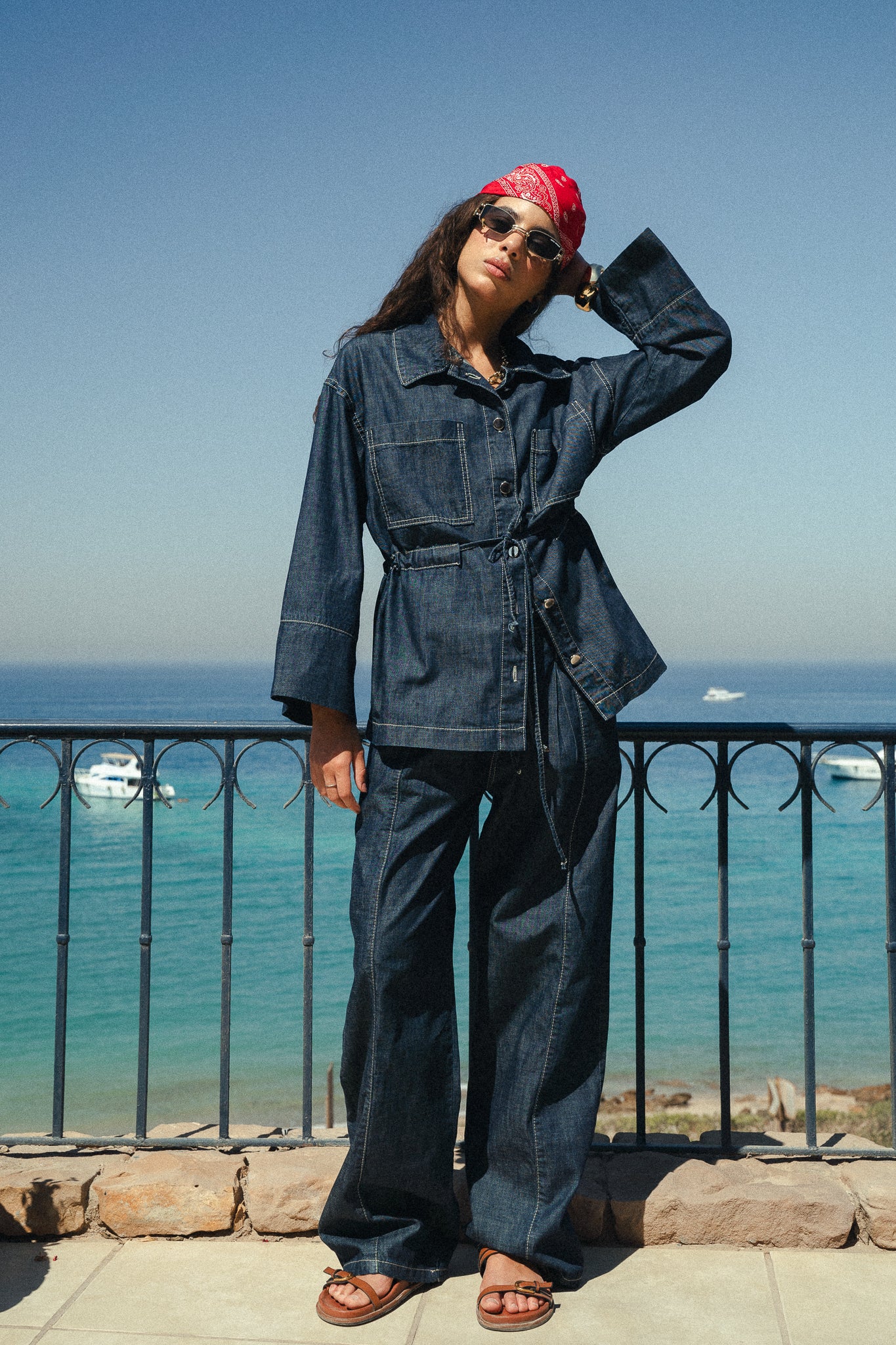 The Amalfi Denim Set