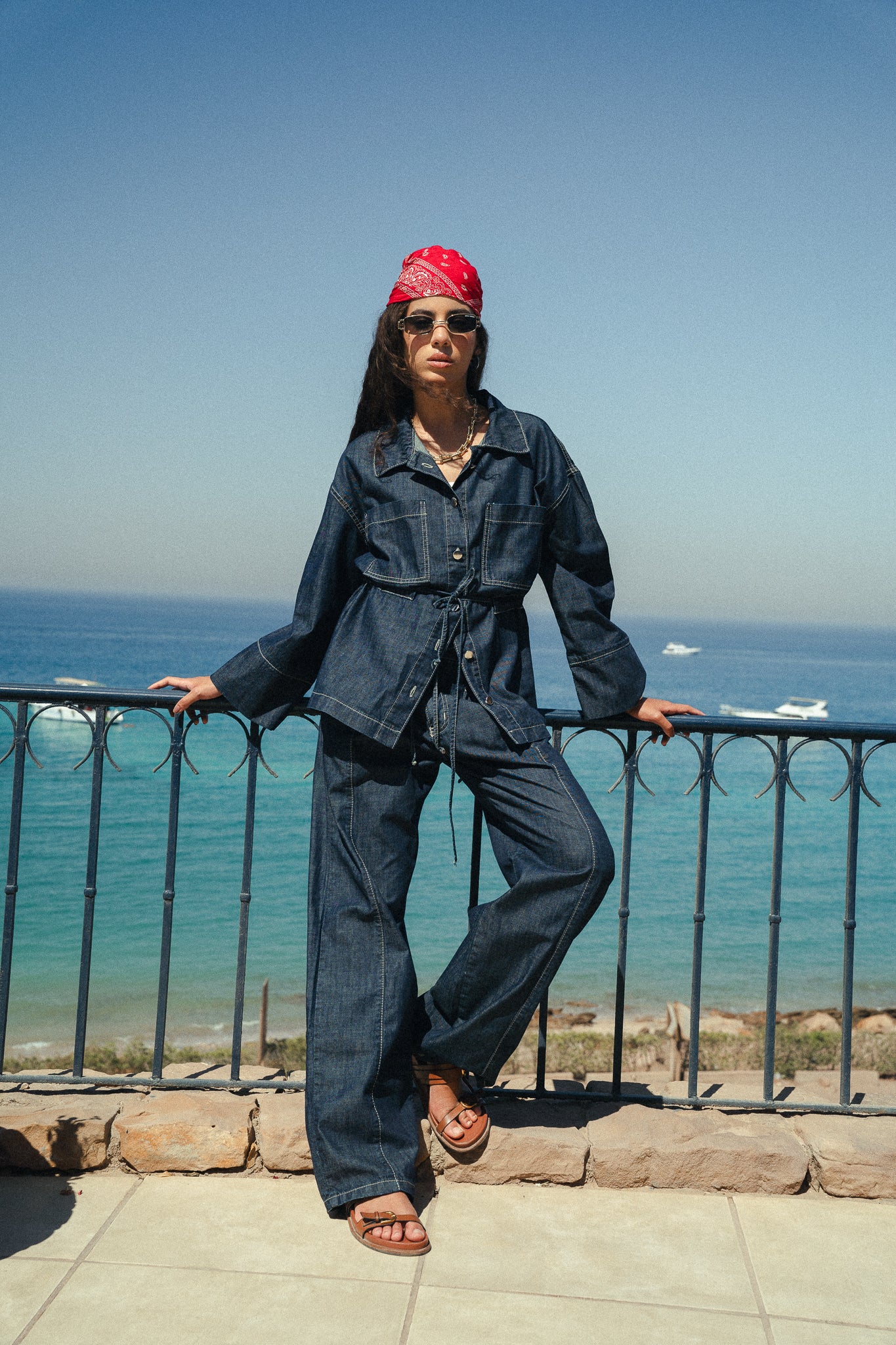 The Amalfi Denim Set