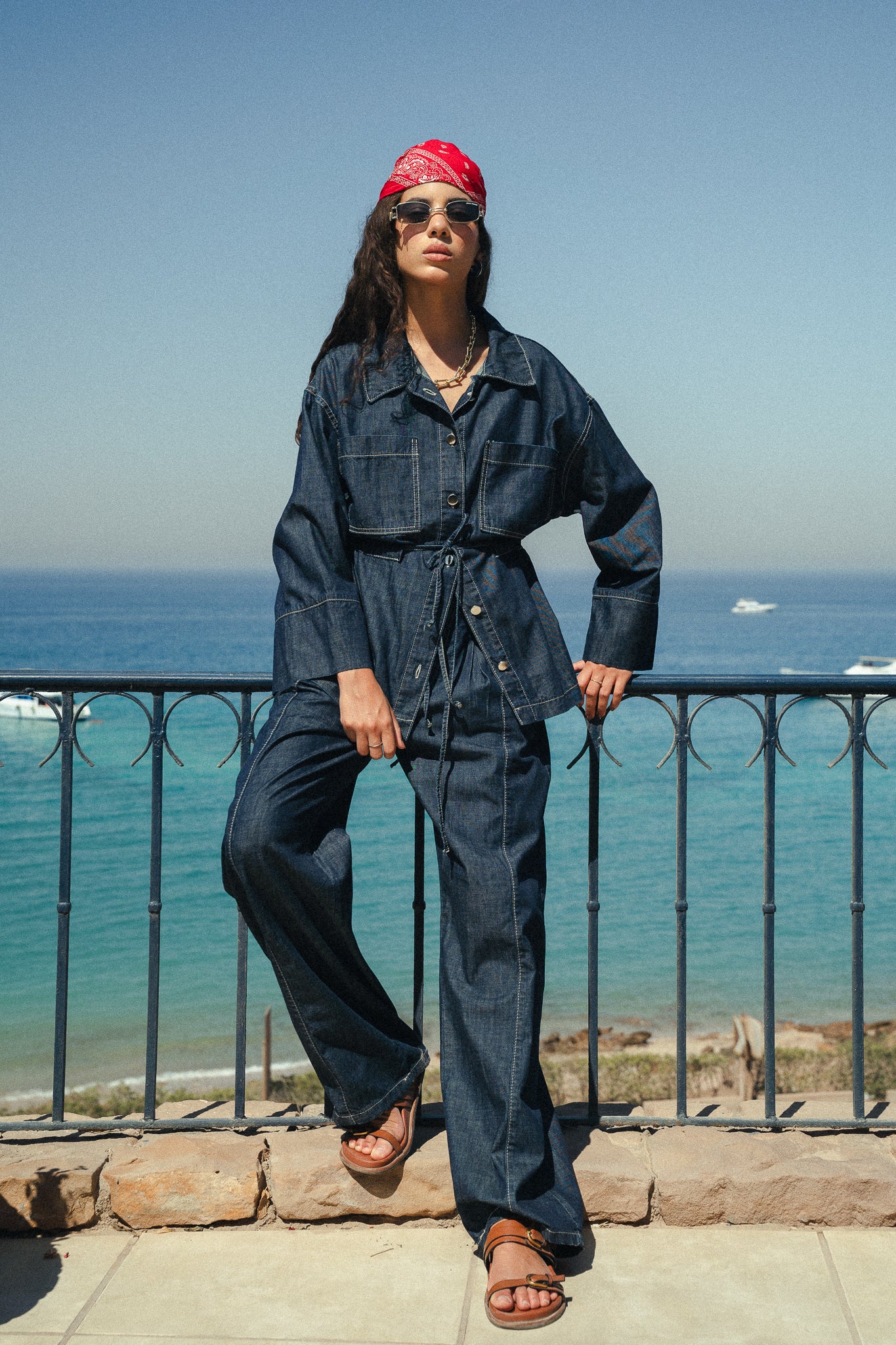 The Amalfi Denim Set