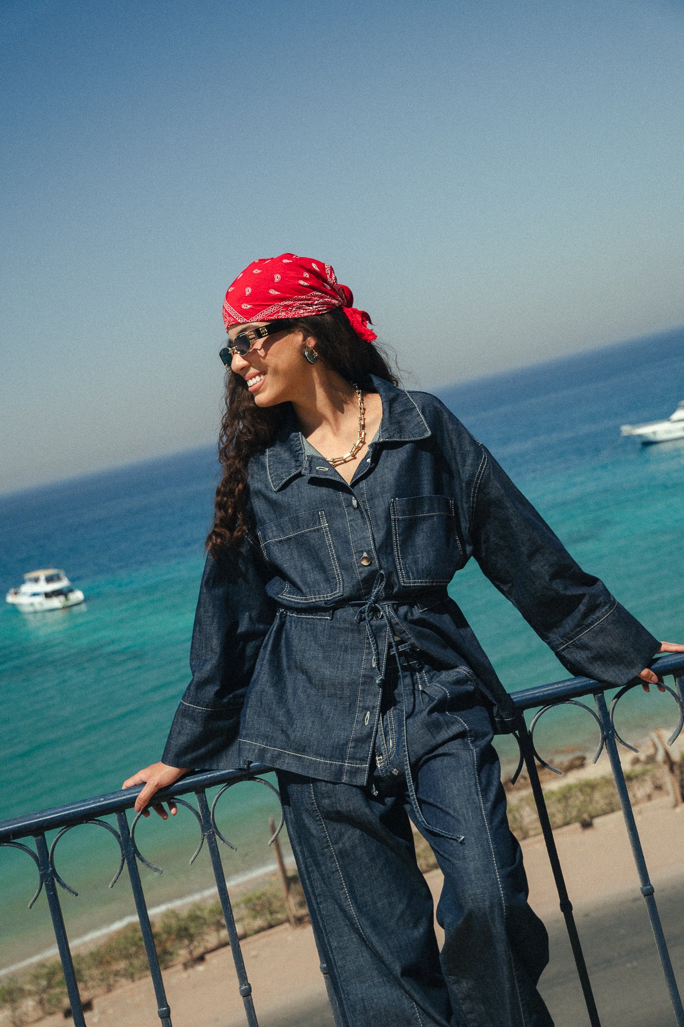 The Amalfi Denim Set