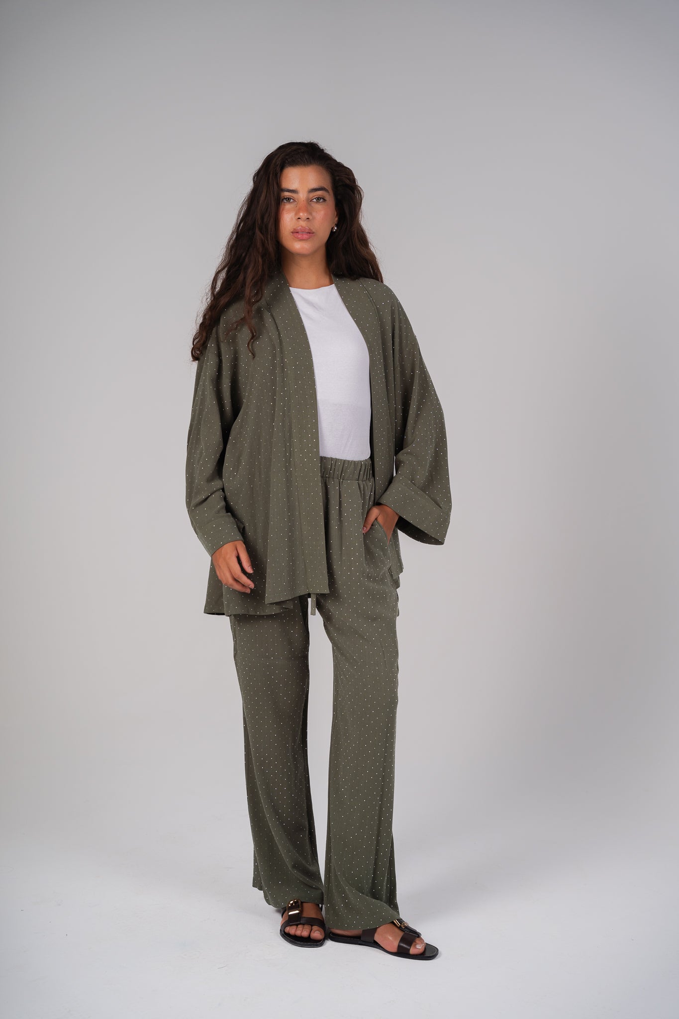 The Dazzle Set in Olive