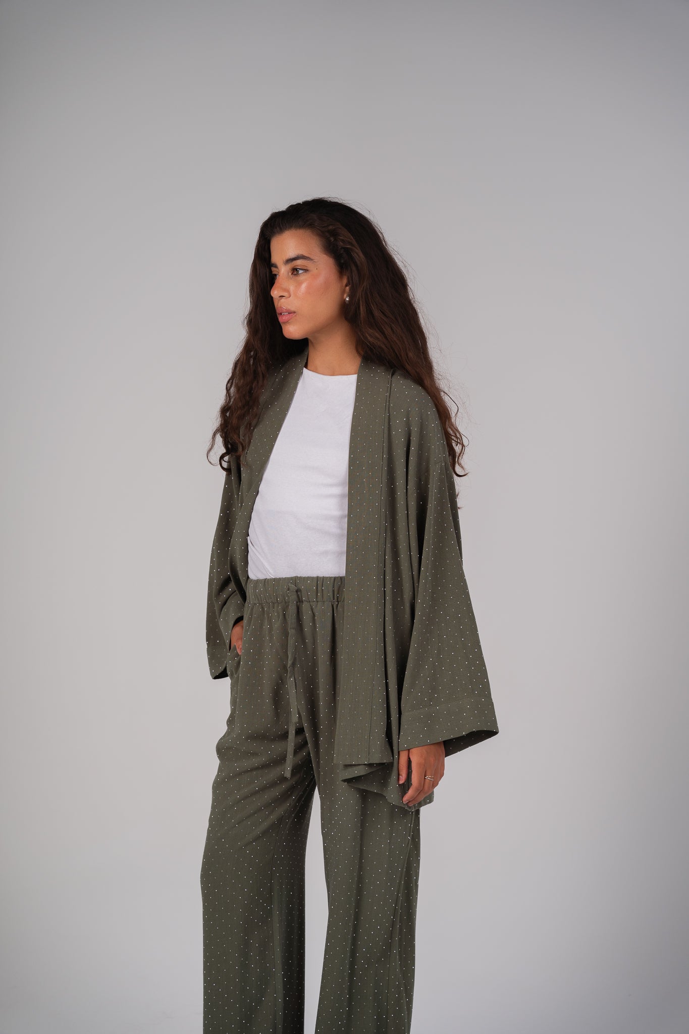 The Dazzle Set in Olive