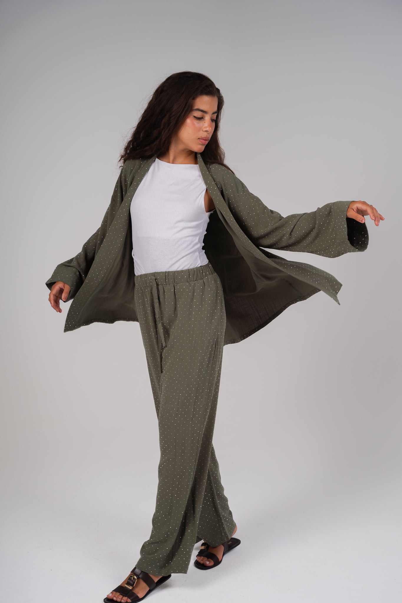 The Dazzle Set in Olive