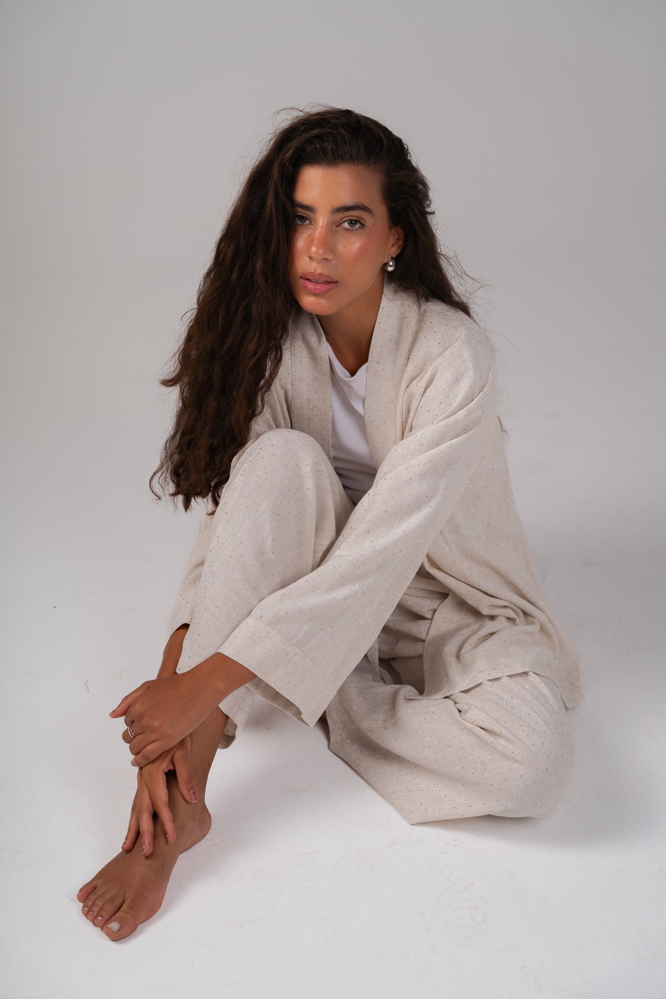 The Dazzle Set in Beige