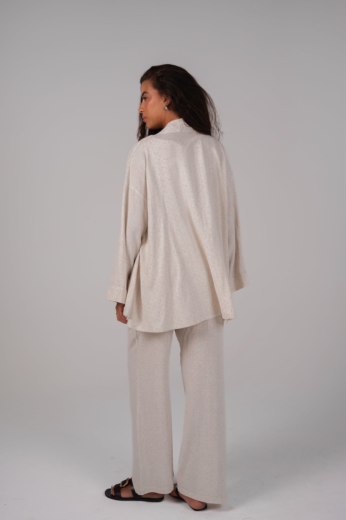 The Dazzle Set in Beige