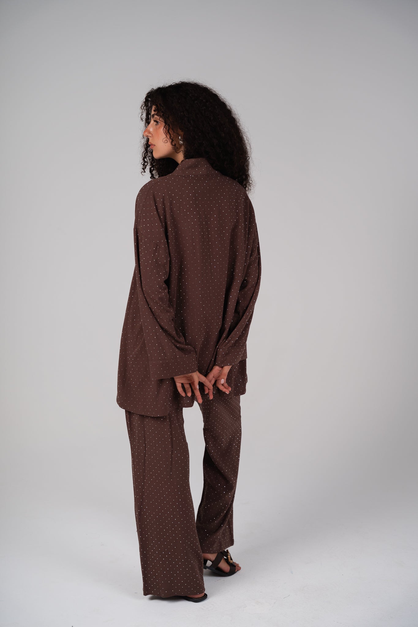 The Dazzle Set in Brown