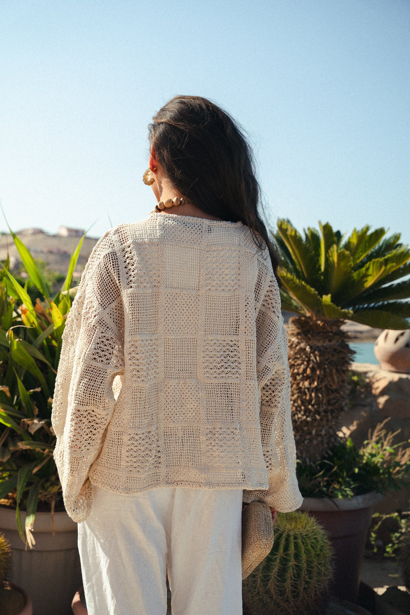 Crochet squares top