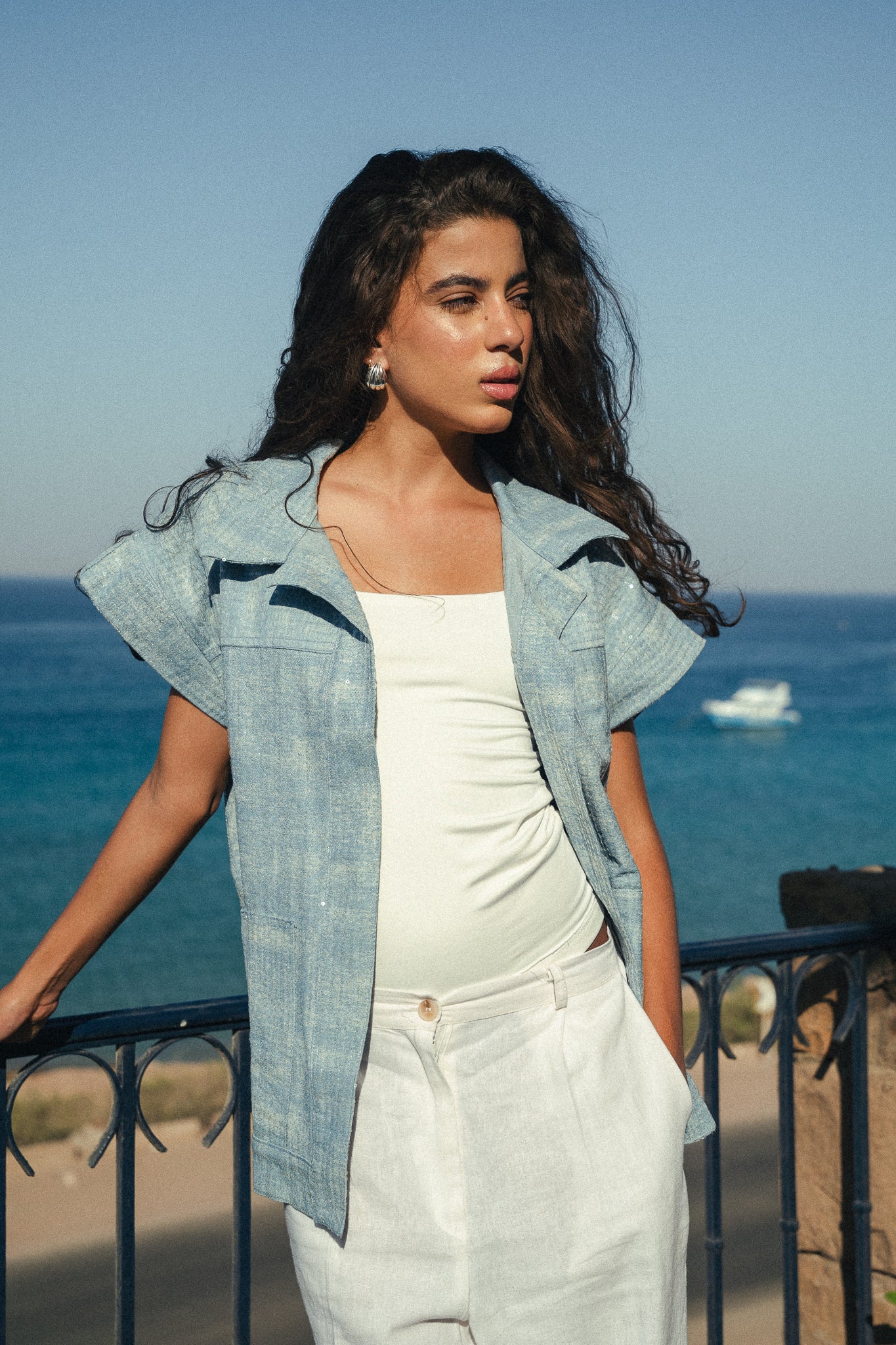 Milano vest -Print 1