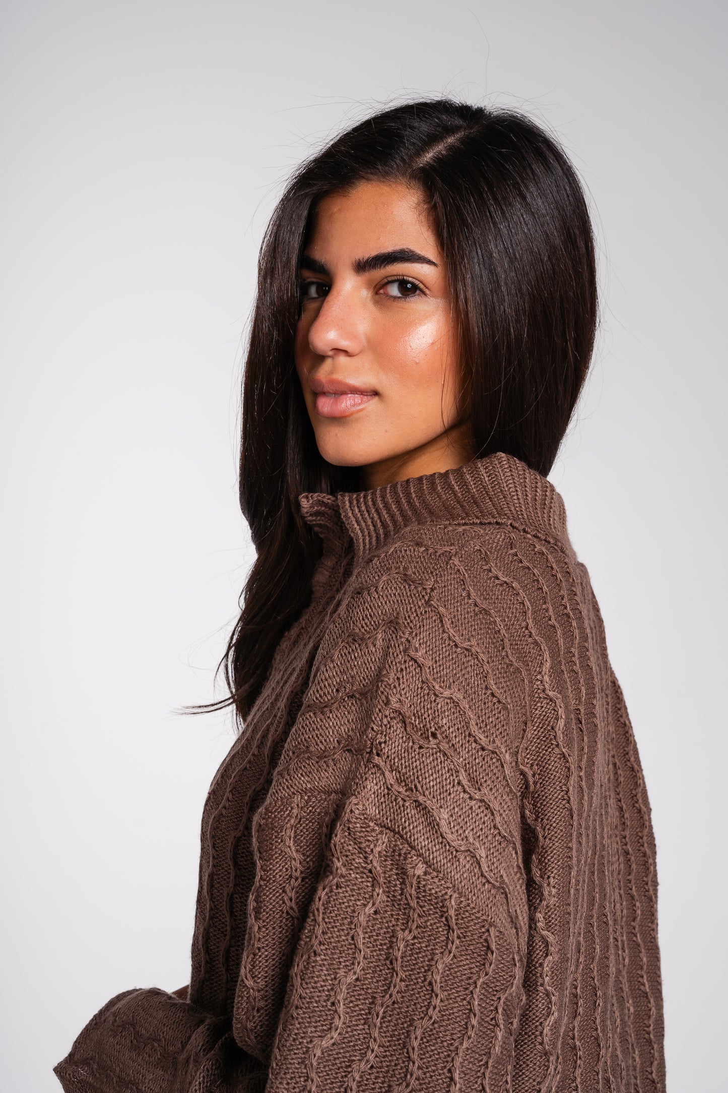 Going Places Pullover in Cafe