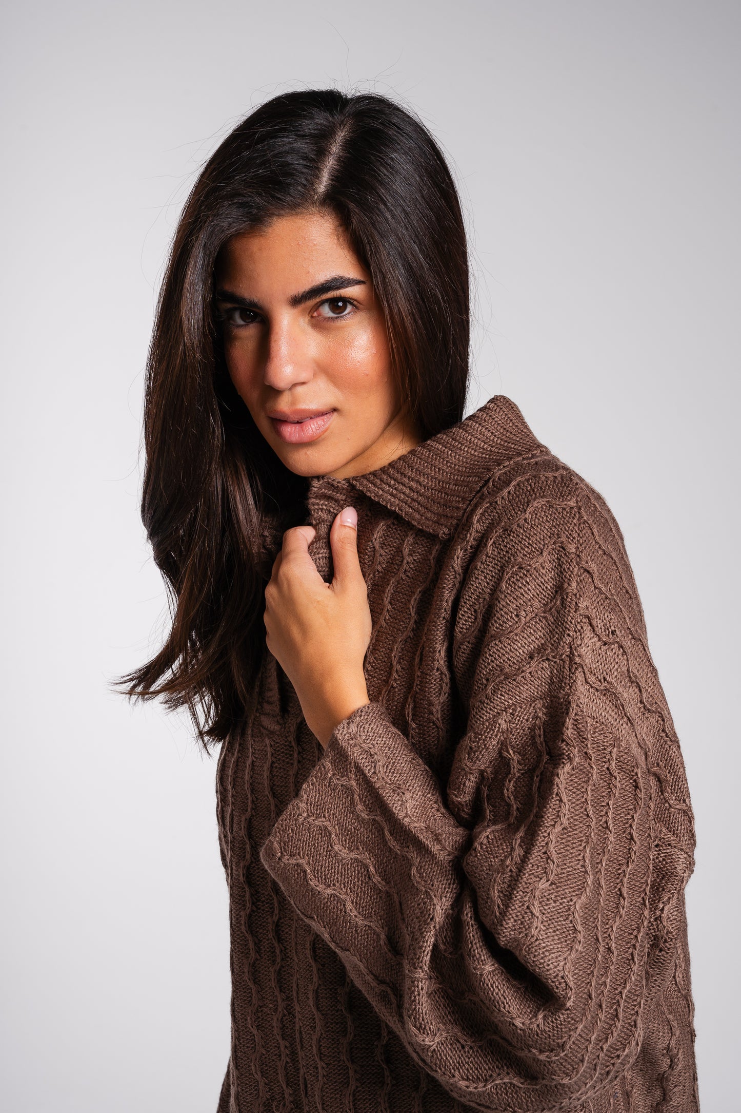 Going Places Pullover in Cafe