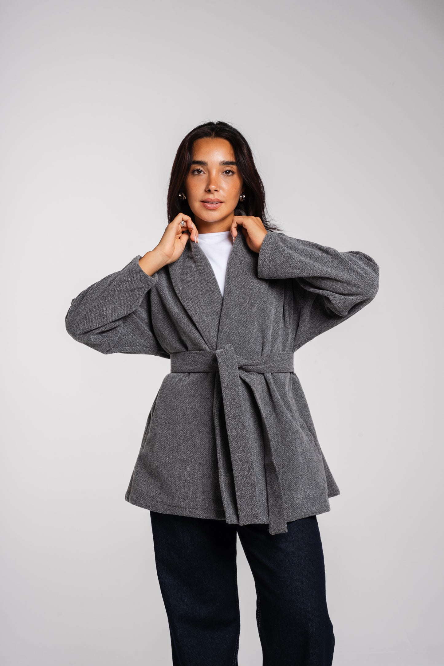 Forever yours jacket in Grey