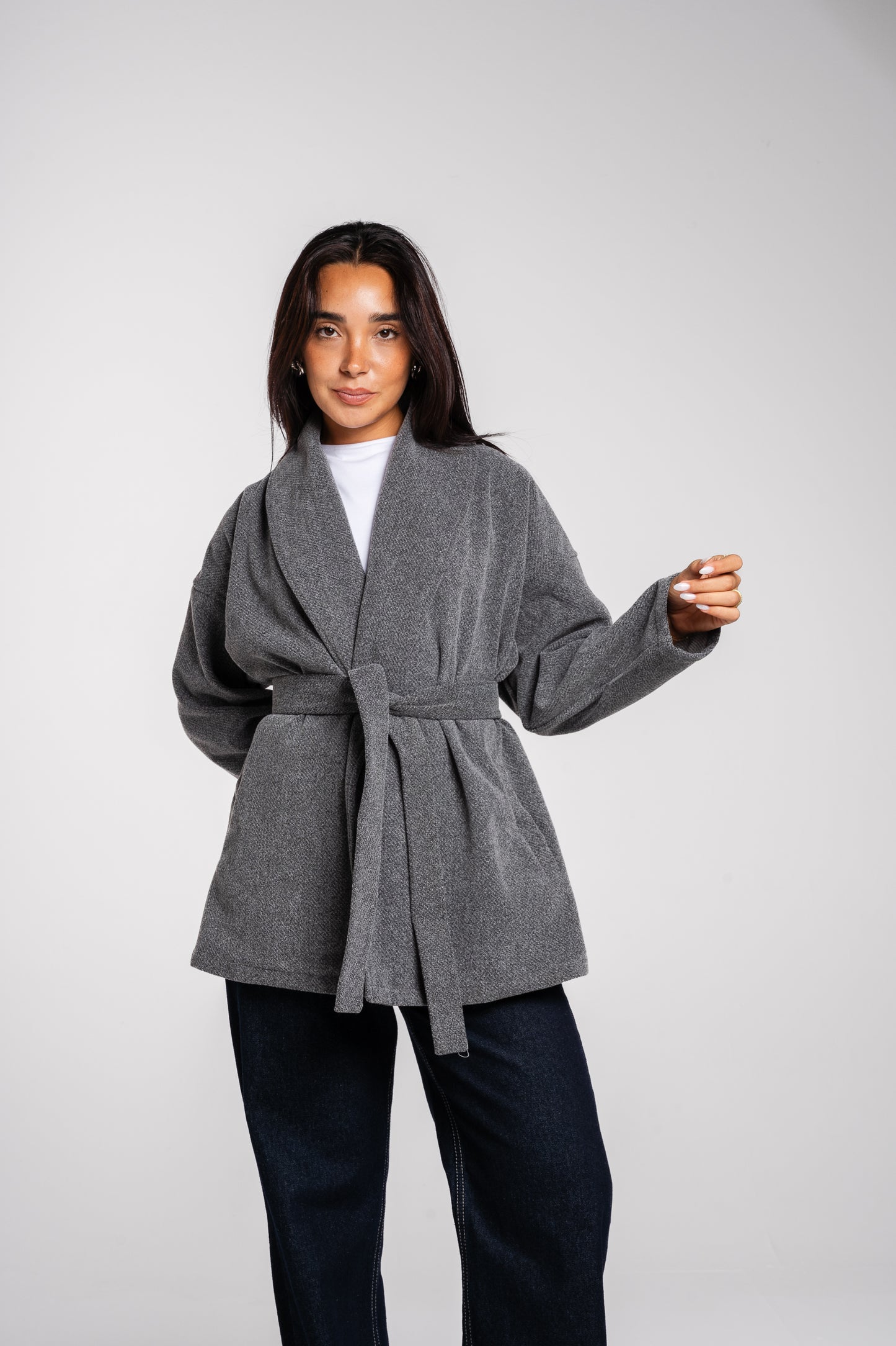 Forever yours jacket in Grey