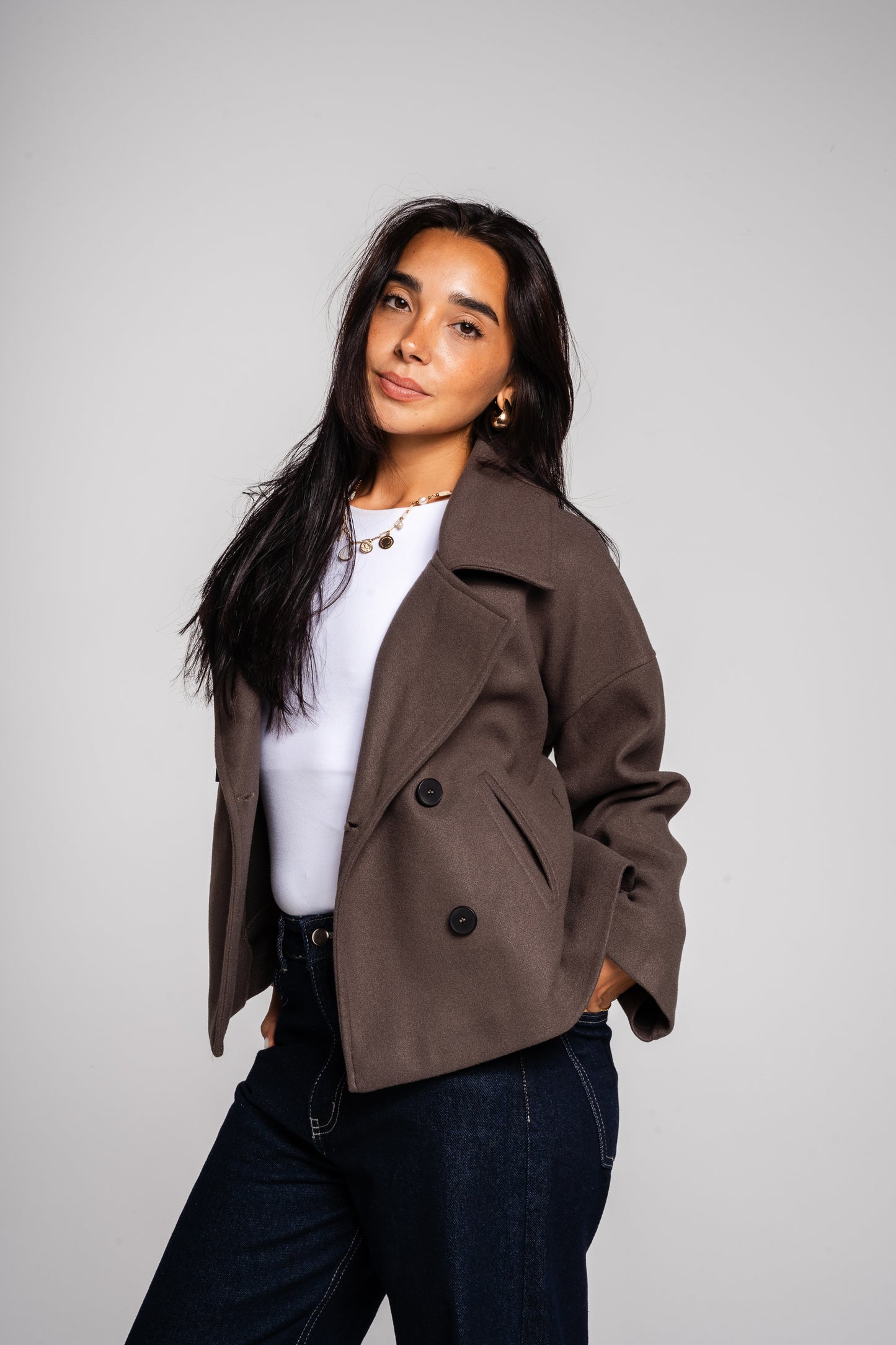 Snug Jacket in Oreo