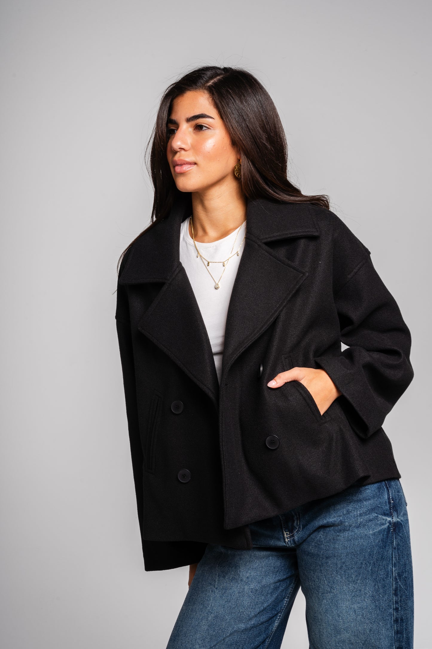 Snug Jacket in Black