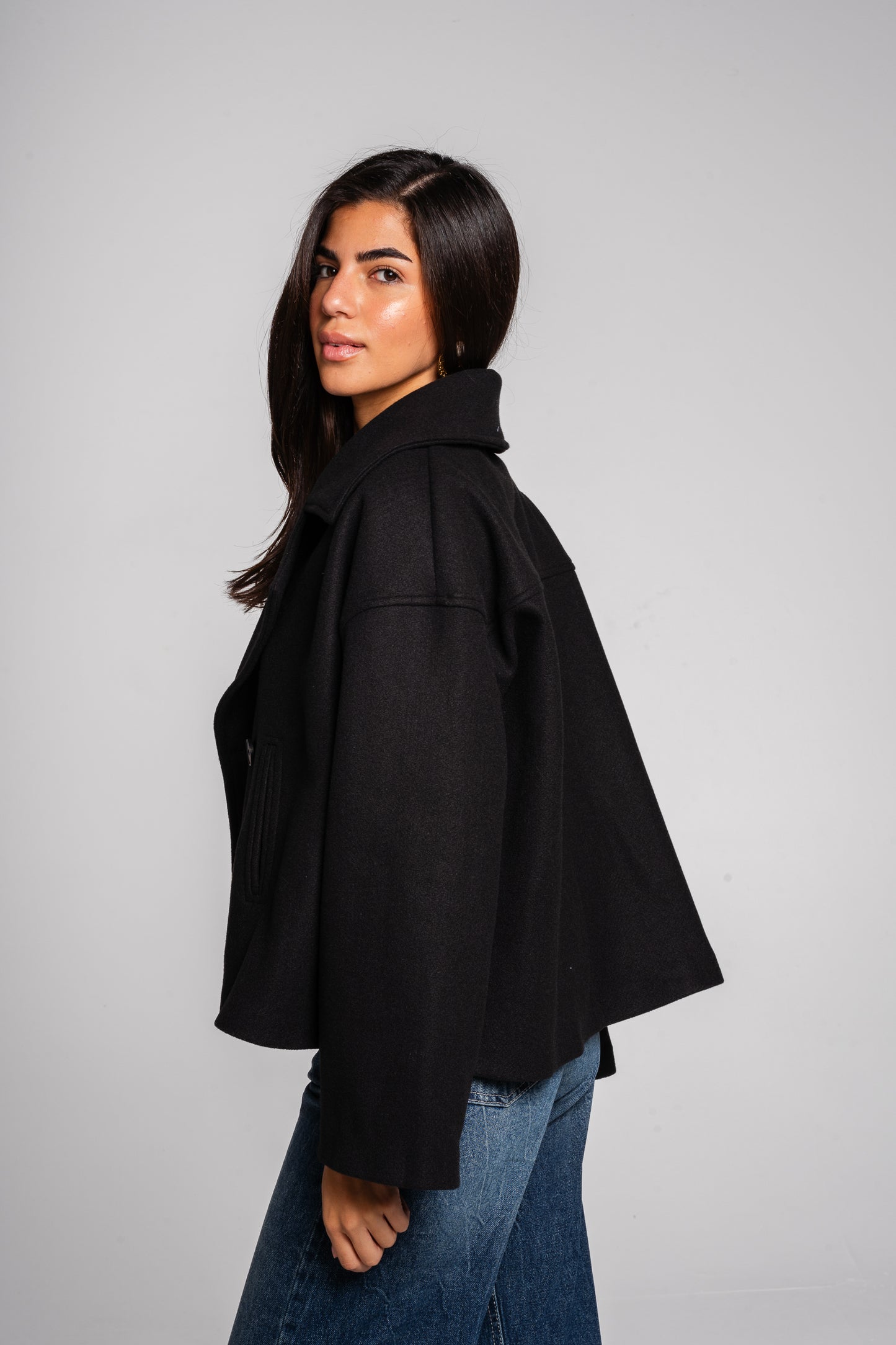 Snug Jacket in Black